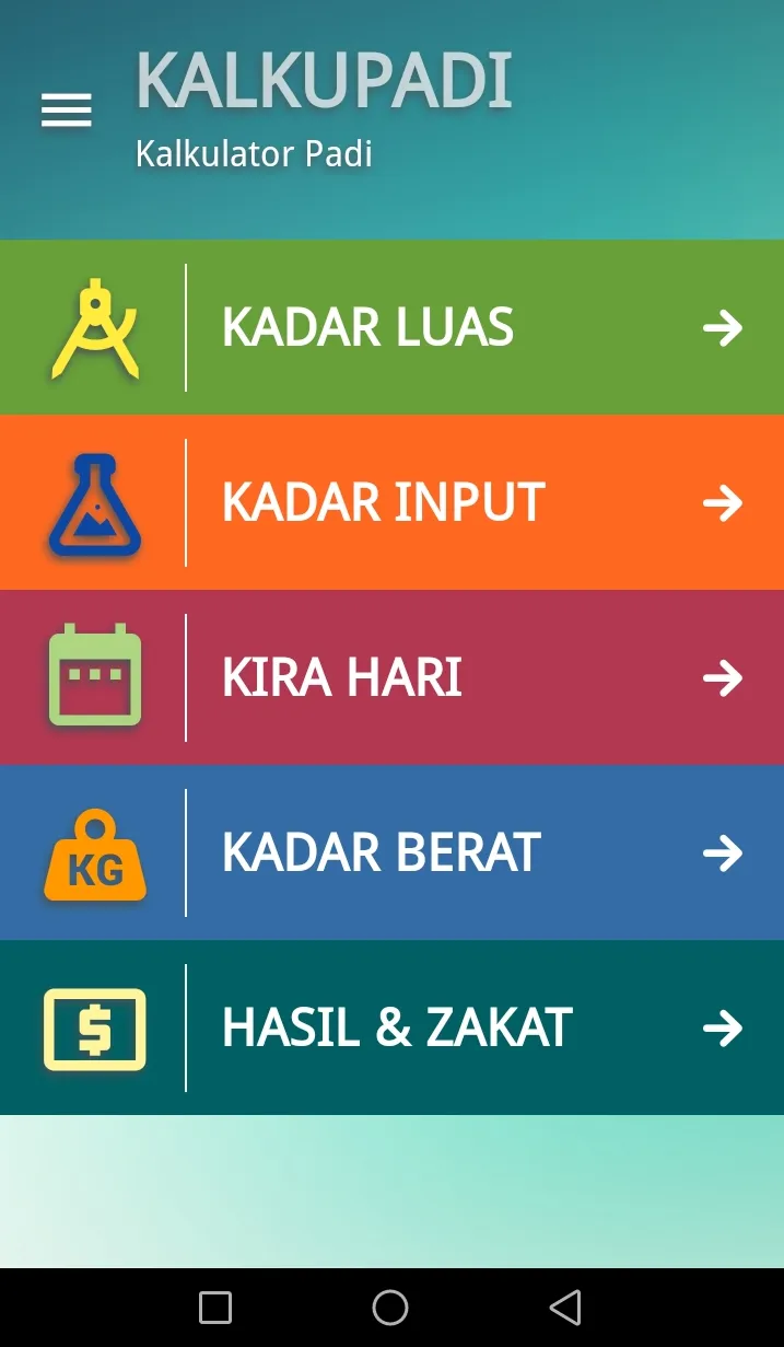 Kalkupadi - (Kalkulator Padi) | Indus Appstore | Screenshot