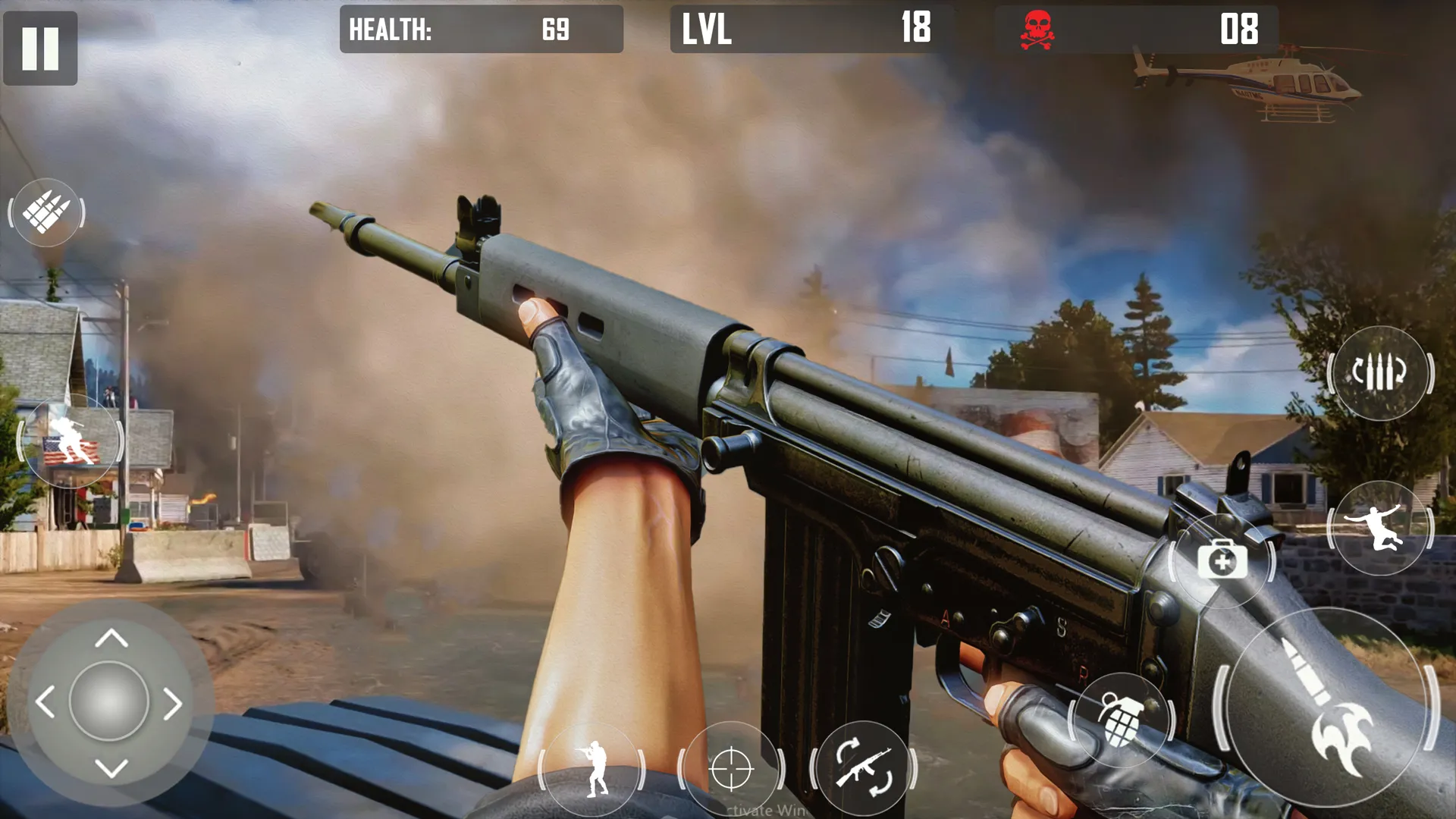 fps cover firing Offline Game | Indus Appstore | Screenshot