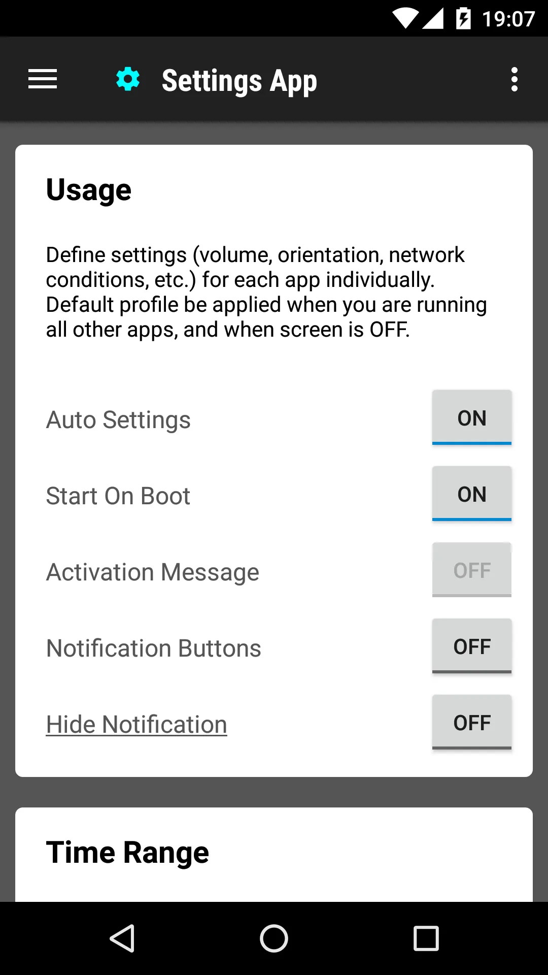 Settings App | Indus Appstore | Screenshot