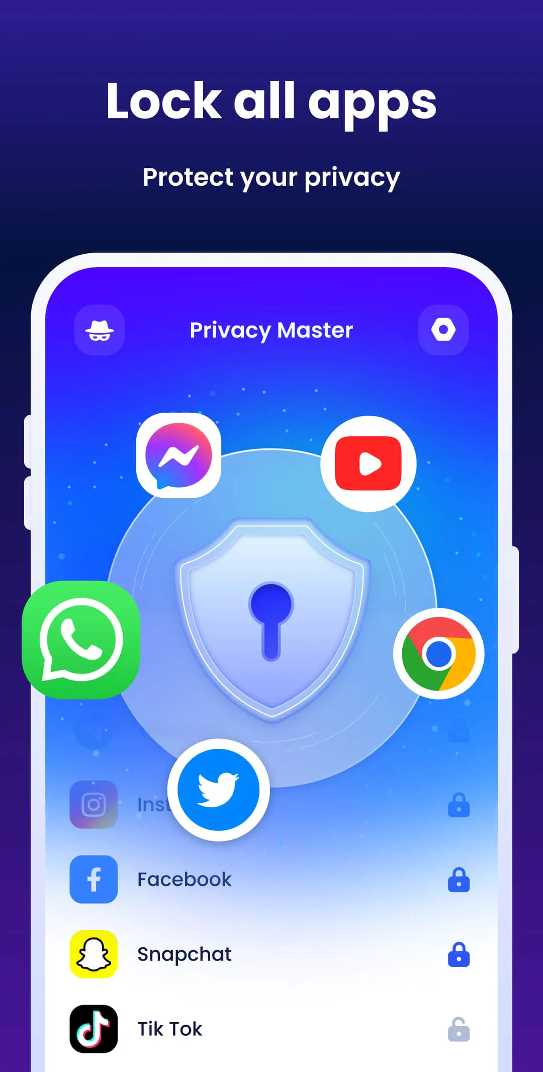 App Lock: App Lock Fingerprint | Indus Appstore | Screenshot