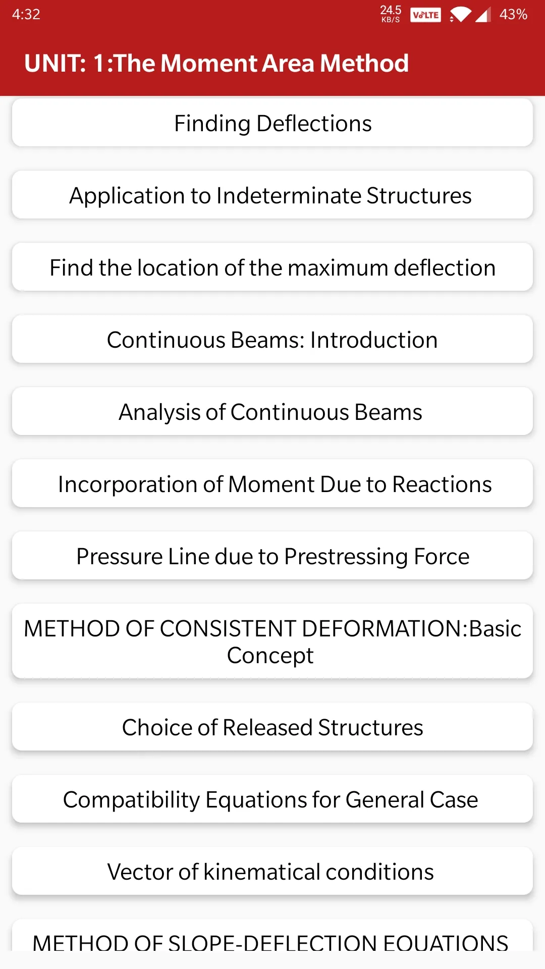 STRUCTURAL ANALYSIS - II | Indus Appstore | Screenshot