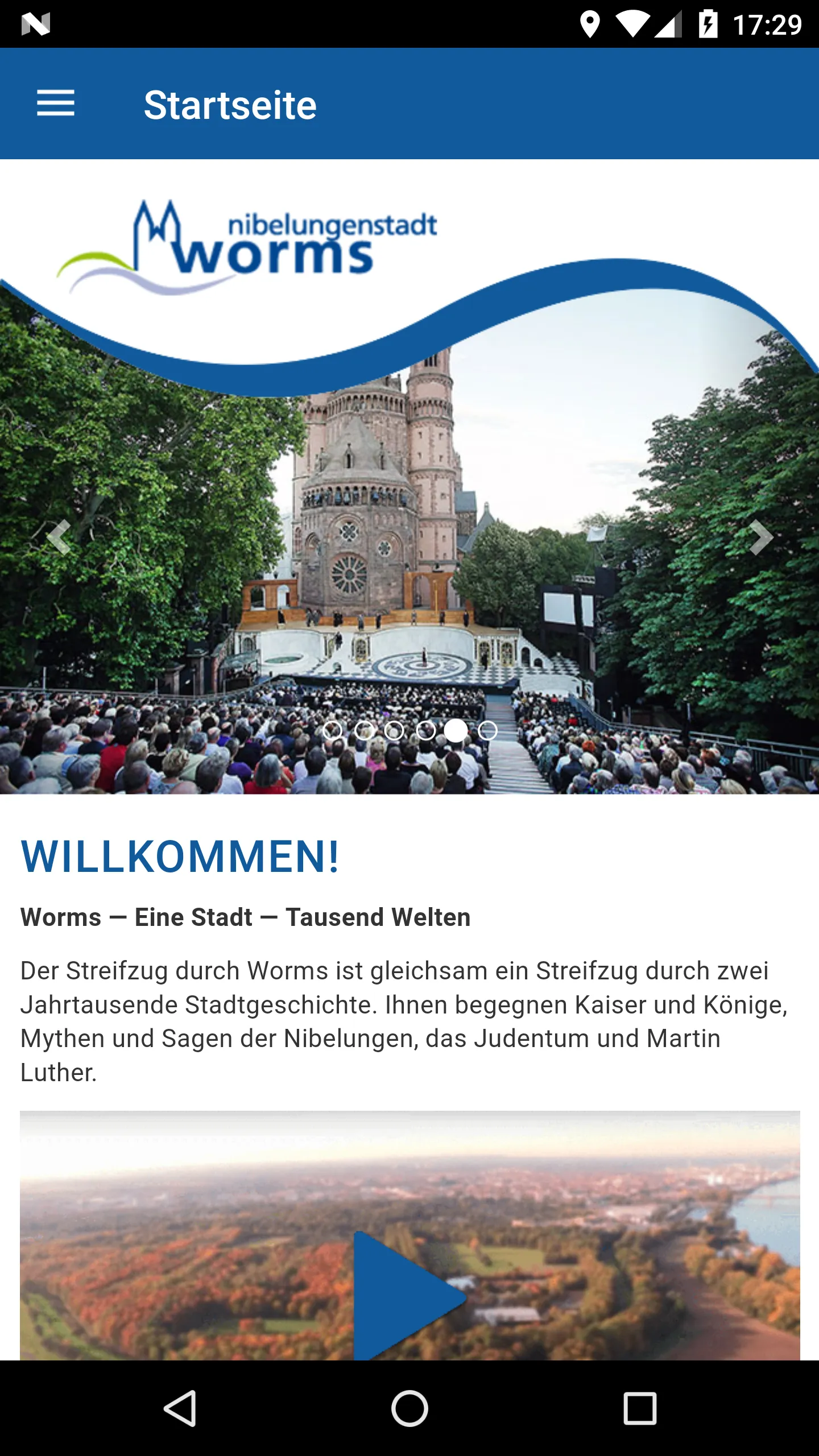 Nibelungenstadt Worms | Indus Appstore | Screenshot
