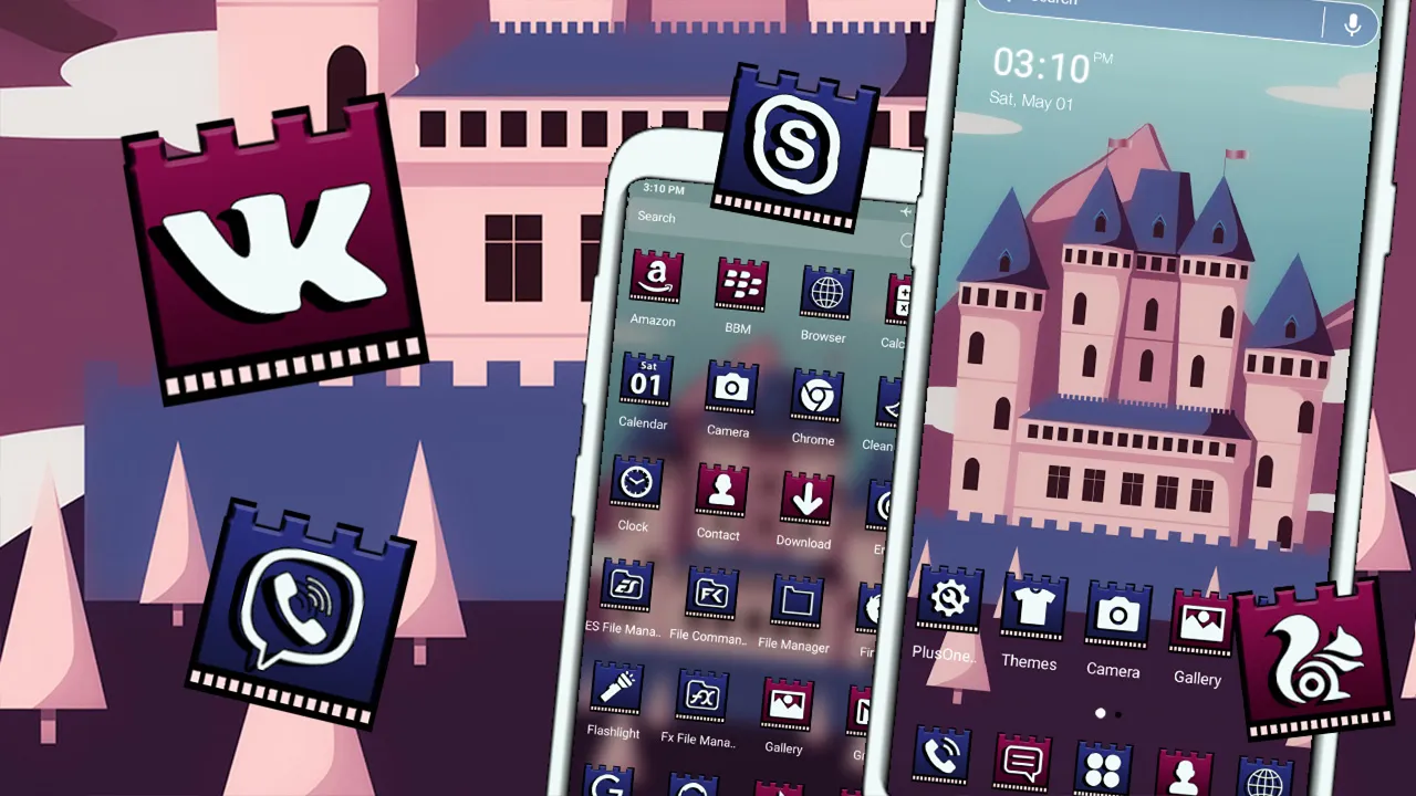 Castle Illustration Theme | Indus Appstore | Screenshot