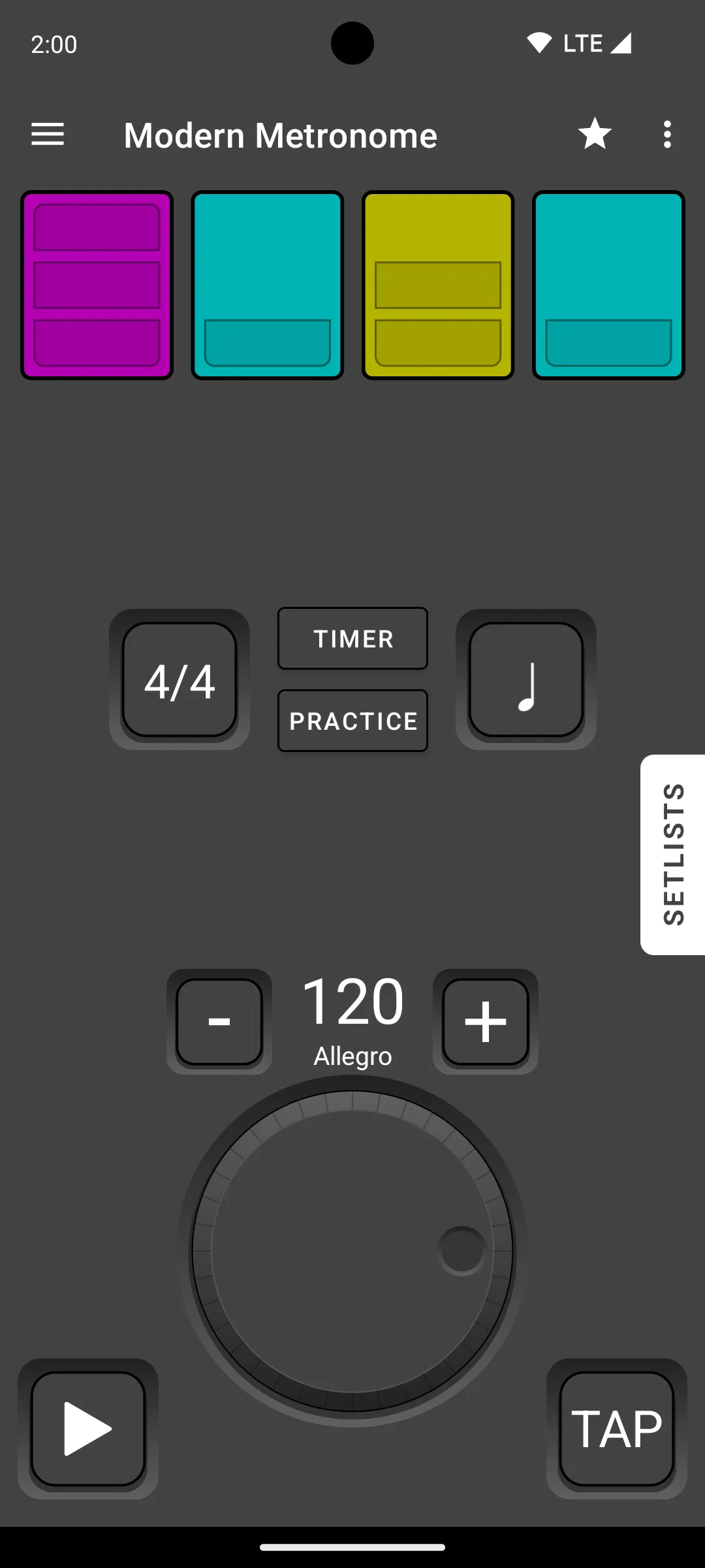 Modern Metronome | Indus Appstore | Screenshot