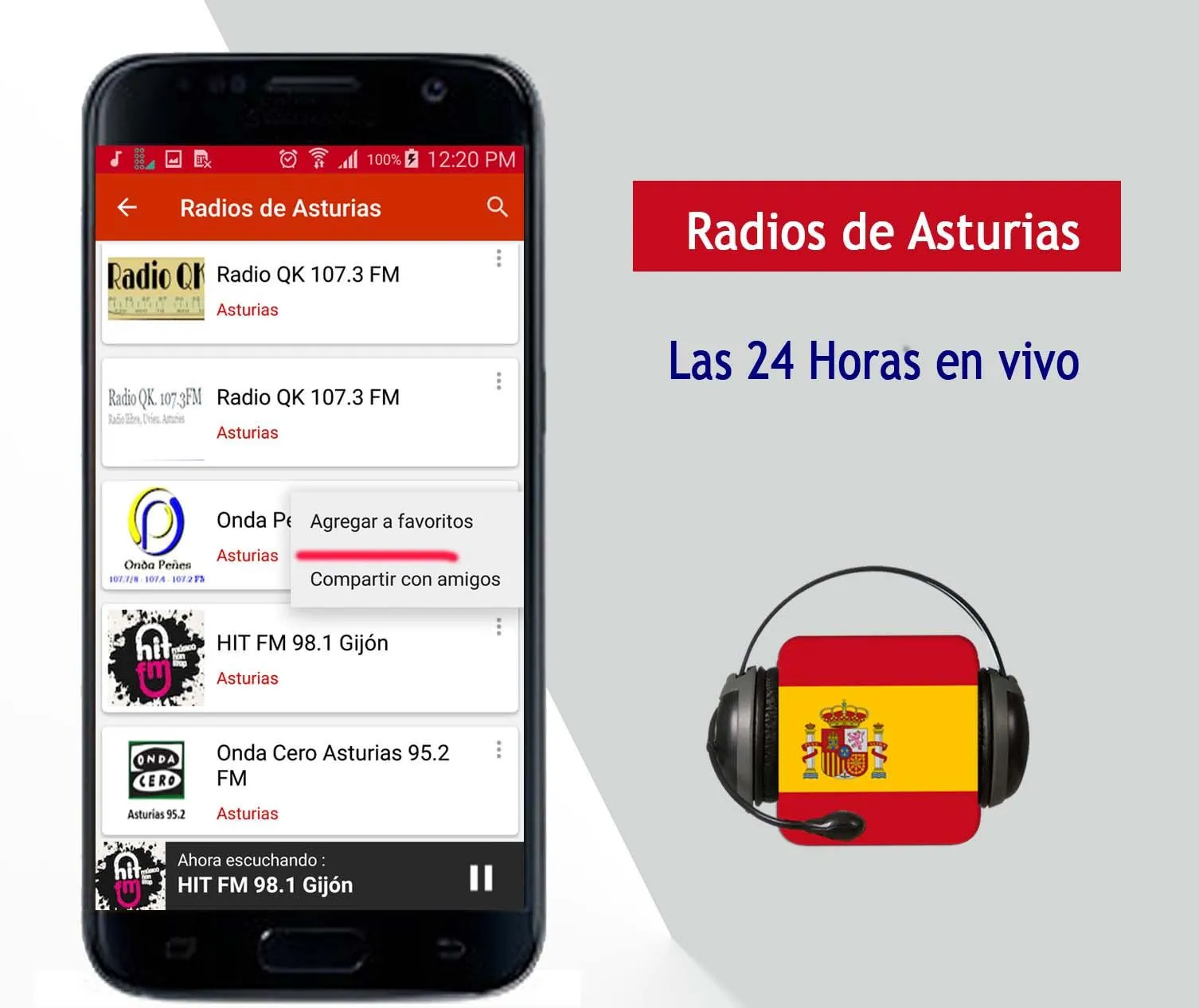 Radios de Asturias | Indus Appstore | Screenshot