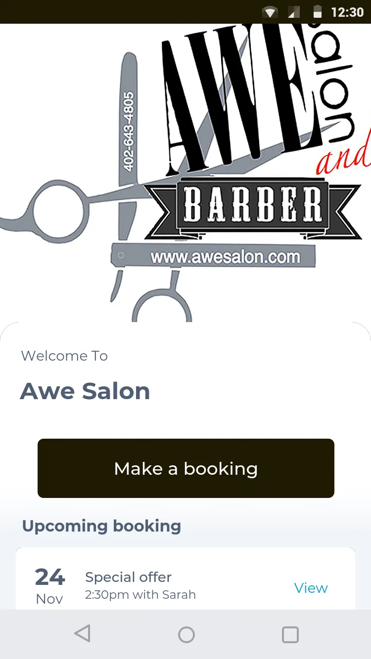 Awe Salon | Indus Appstore | Screenshot