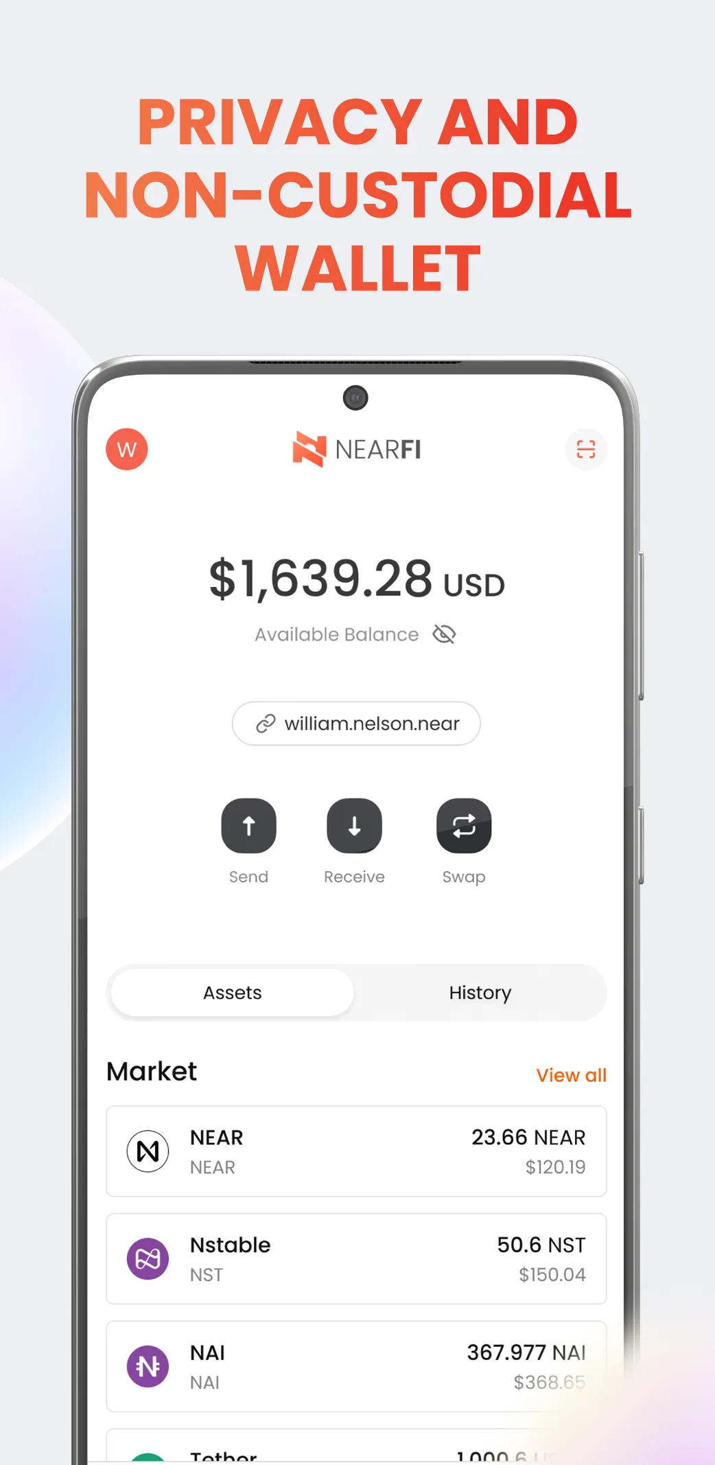 NearFi - Near Wallet | Indus Appstore | Screenshot