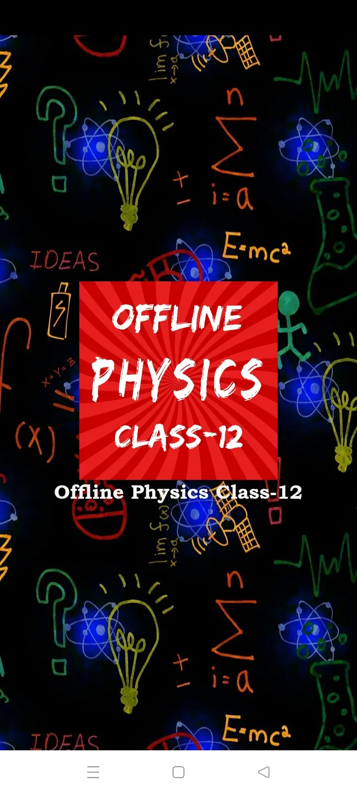 Offline Physics Class-12 | Indus Appstore | Screenshot