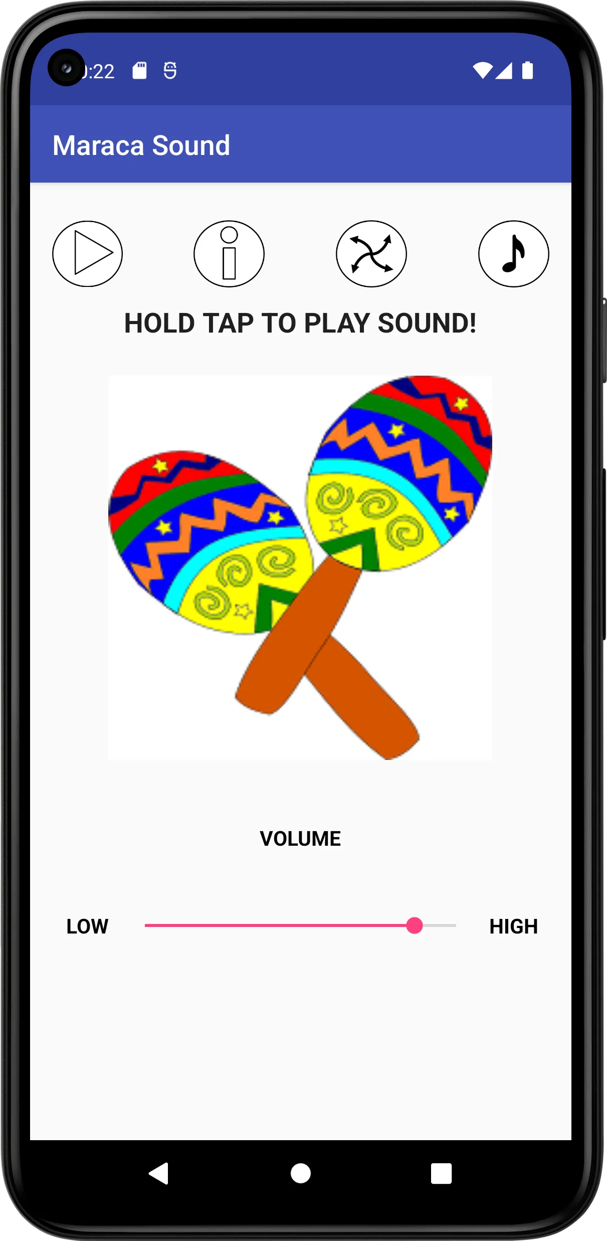 Maraca Sound | Indus Appstore | Screenshot