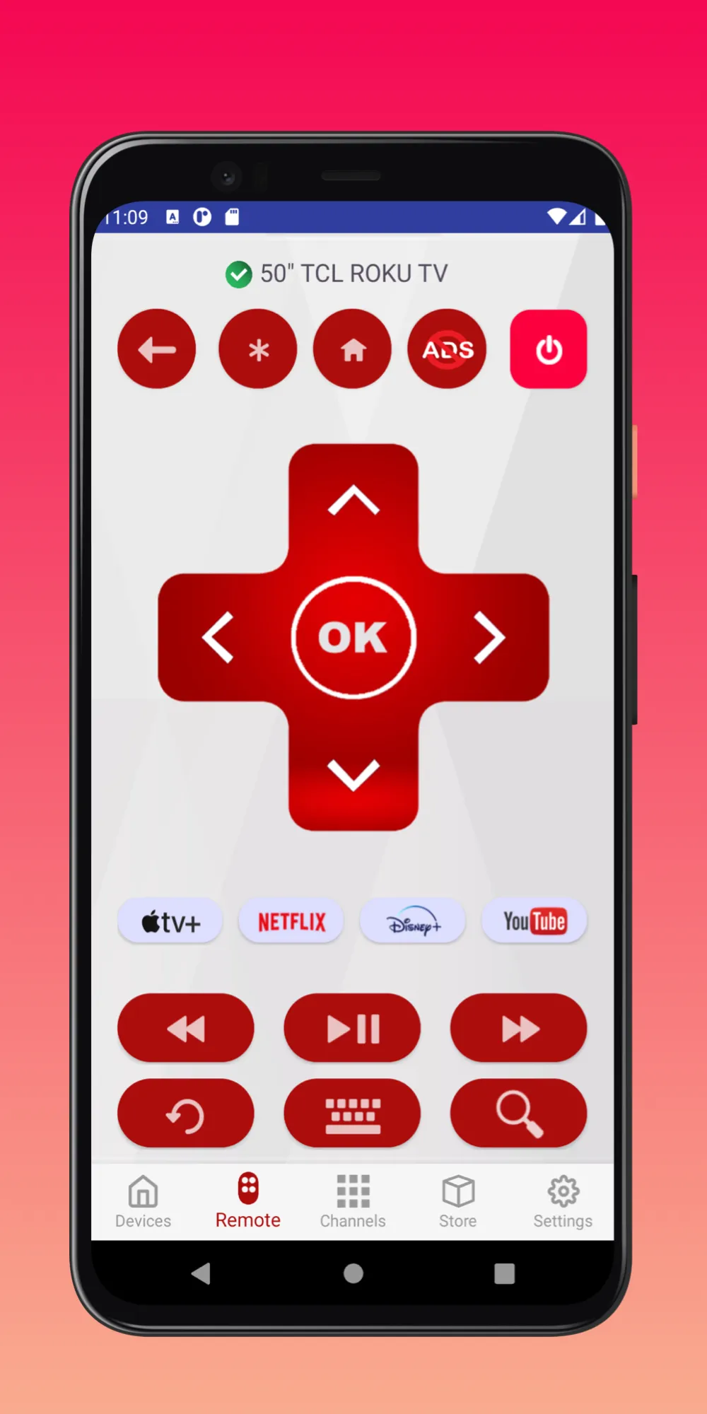 Remote for TCL - Roku TV | Indus Appstore | Screenshot