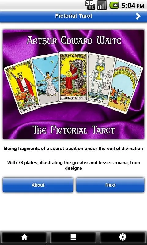 Pictorial Tarot | Indus Appstore | Screenshot