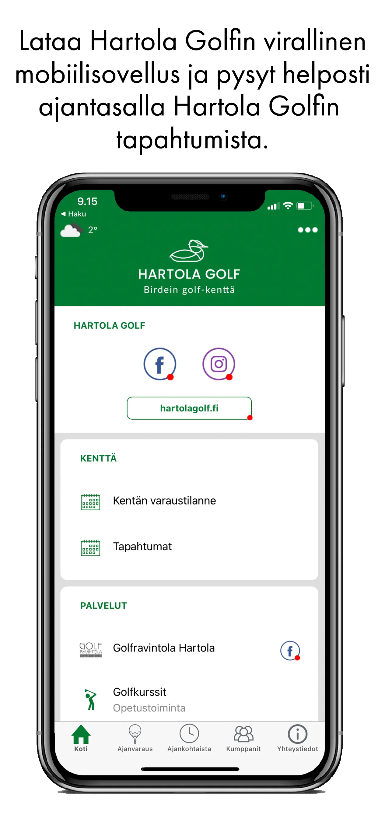 Hartola Golf | Indus Appstore | Screenshot