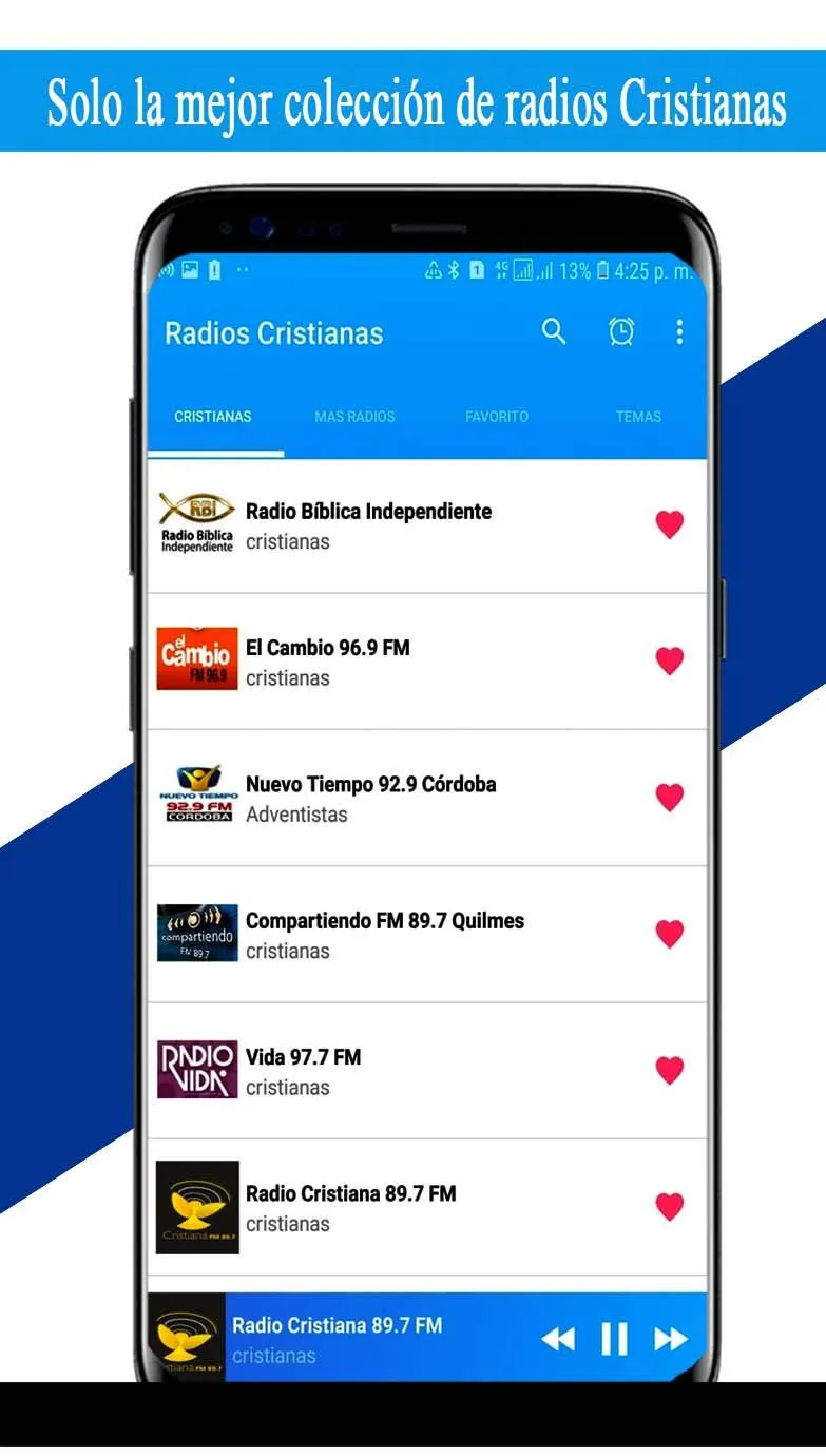 Radios Cristianas en Español | Indus Appstore | Screenshot