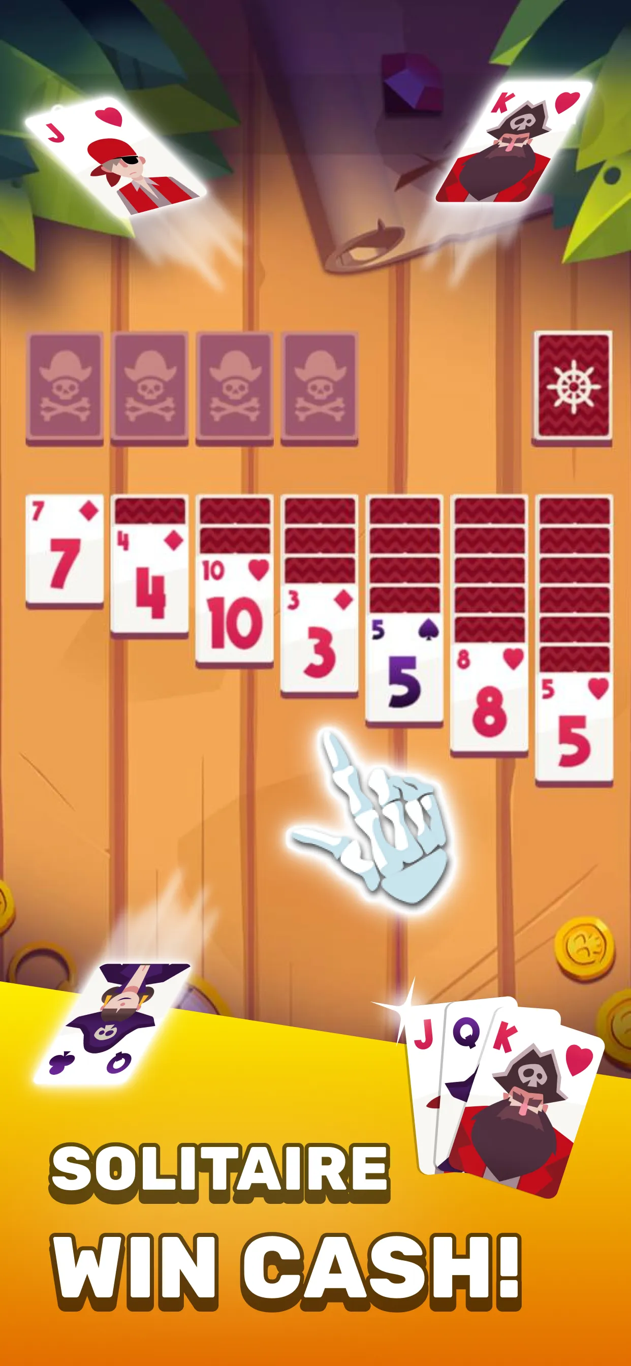 Treasure Solitaire: Cash Game | Indus Appstore | Screenshot