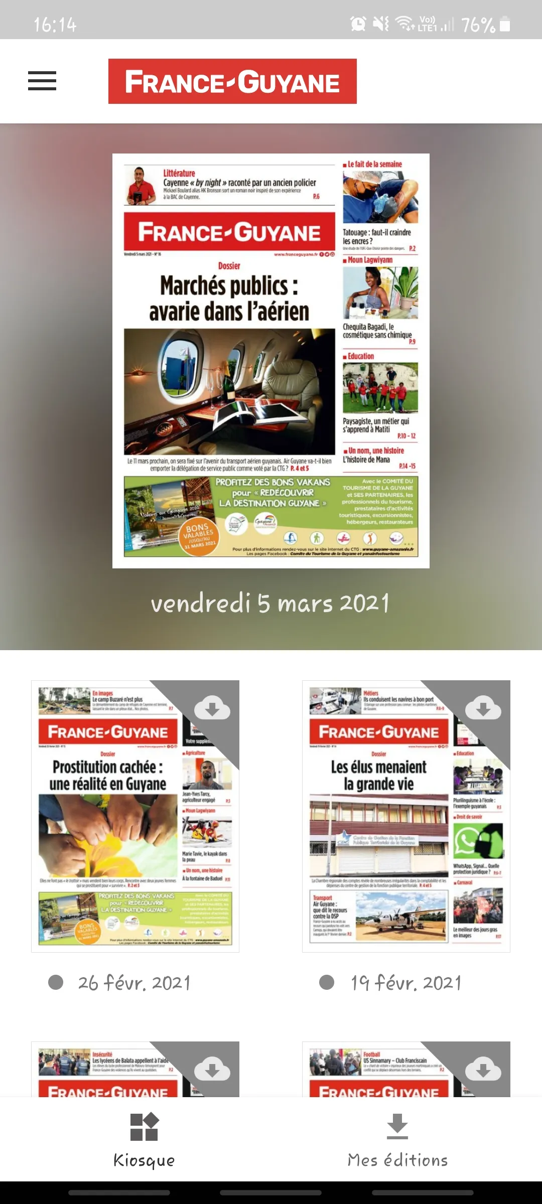 France-Guyane Journal | Indus Appstore | Screenshot