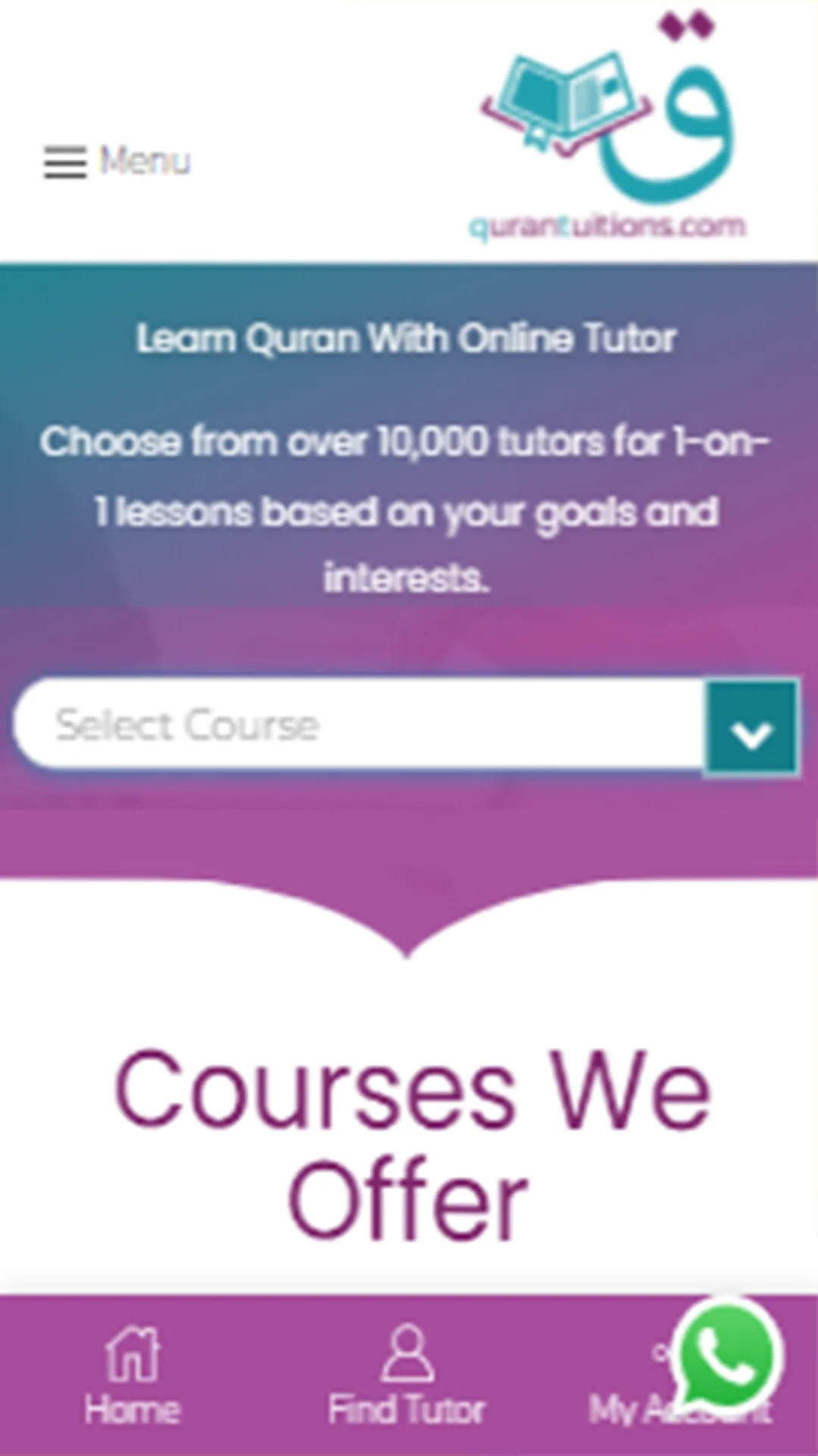 Quran Tuitions | Indus Appstore | Screenshot