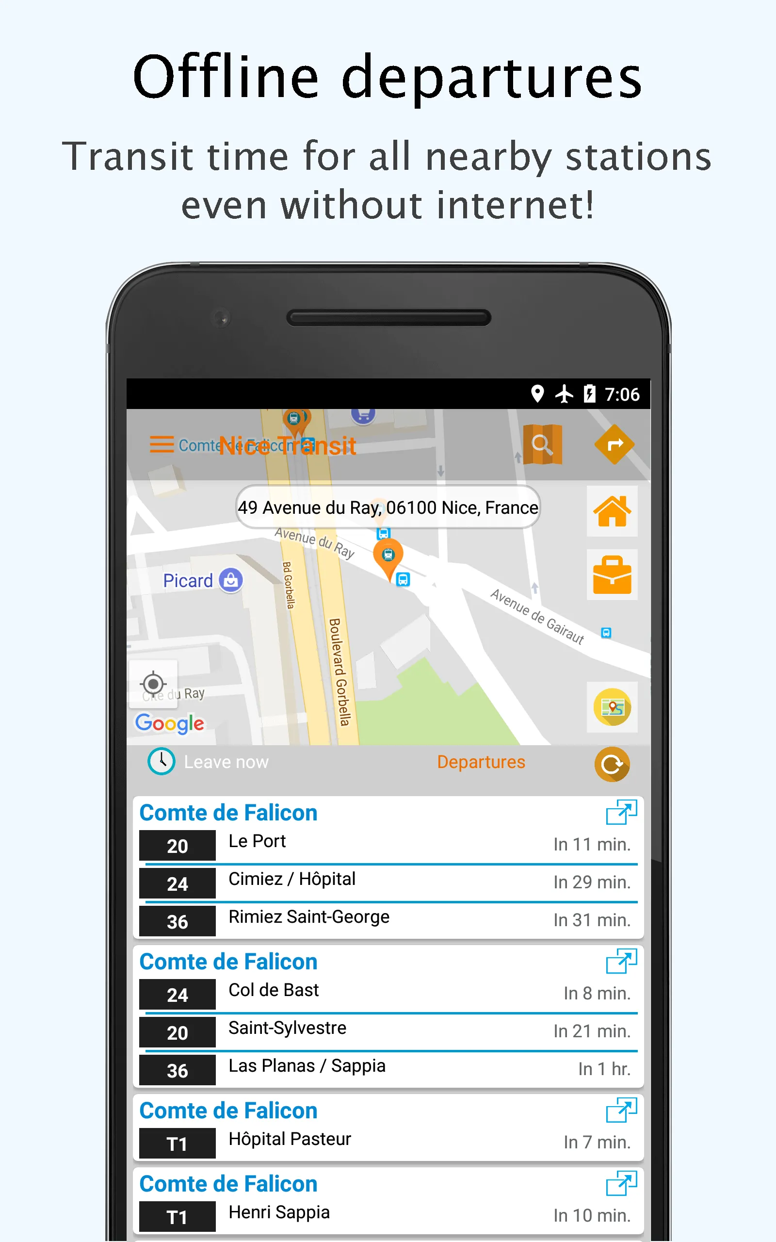 Nice (France) Transit | Indus Appstore | Screenshot