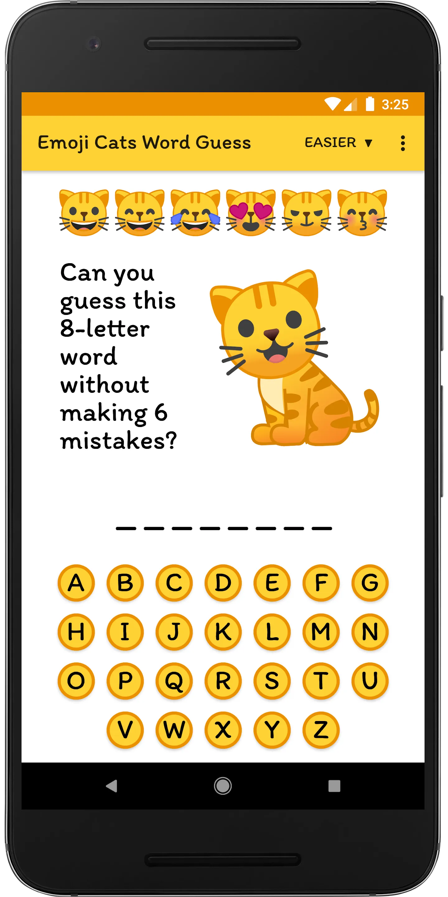 Emoji Cats Word Guess | Indus Appstore | Screenshot