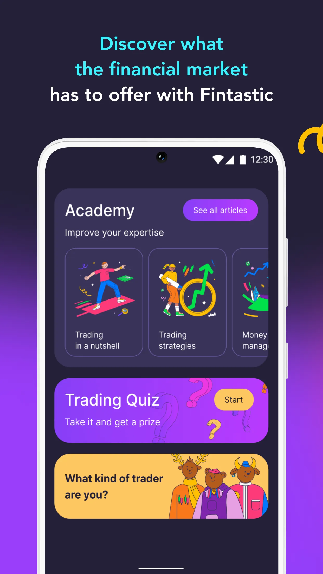 Fintastic - trading education | Indus Appstore | Screenshot