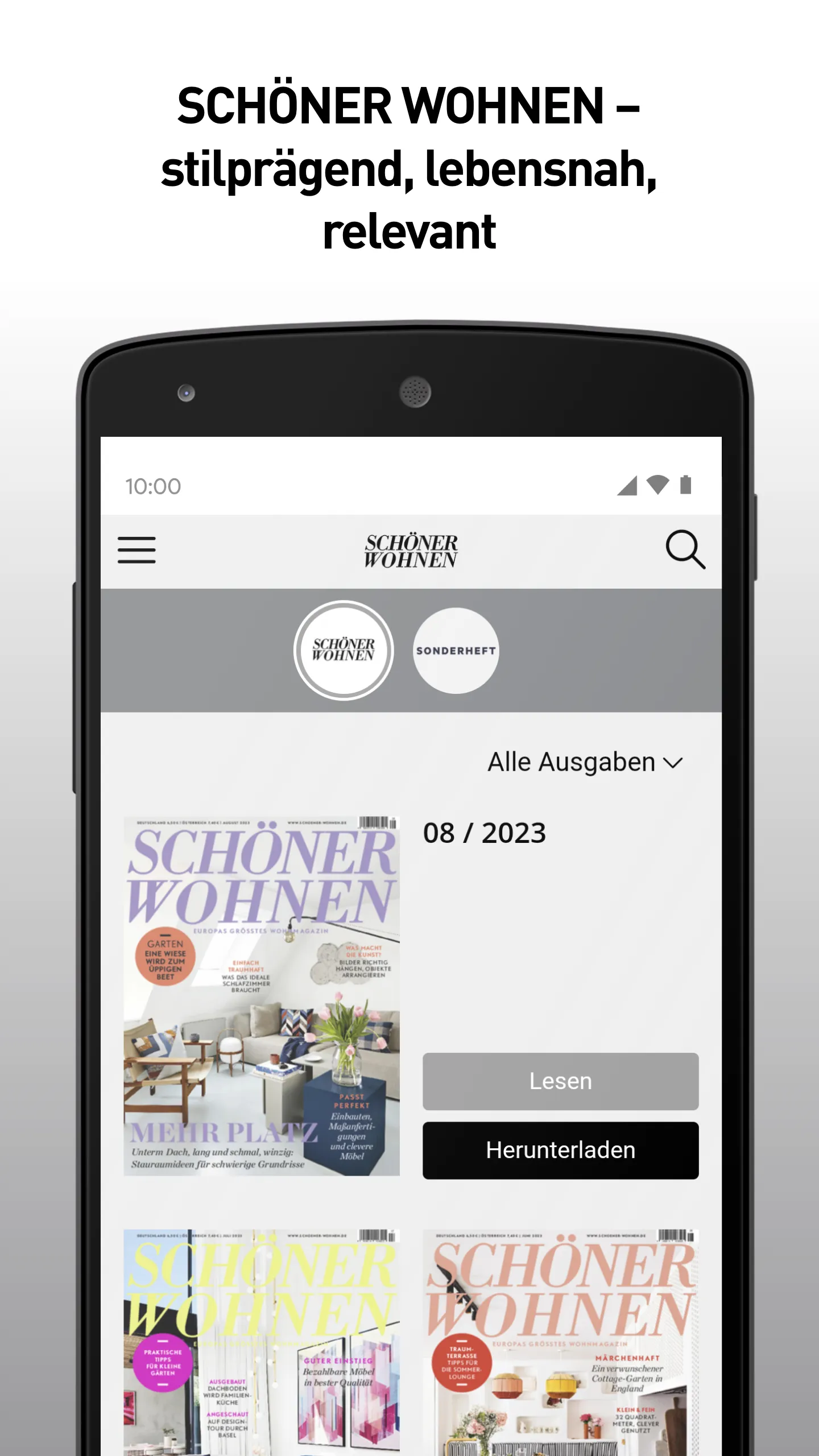 Schöner Wohnen | Indus Appstore | Screenshot