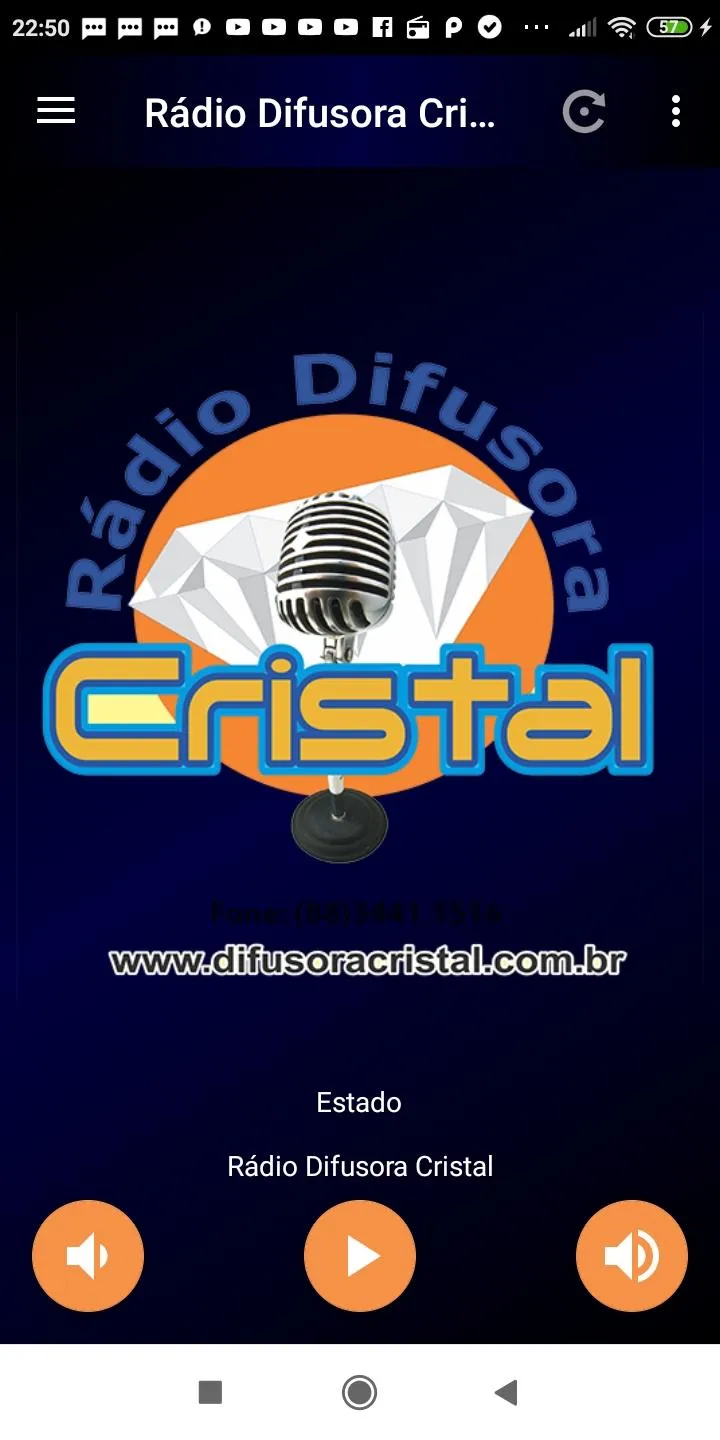 Rádio Difusora Cristal | Indus Appstore | Screenshot