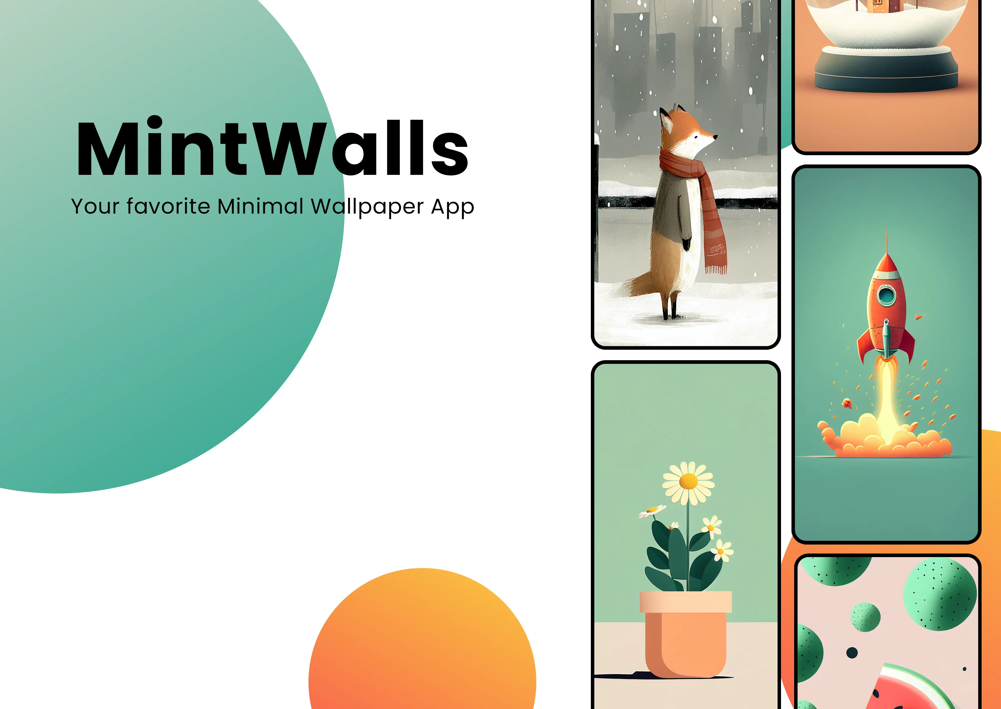 MintWalls - Minimal Wallpapers | Indus Appstore | Screenshot