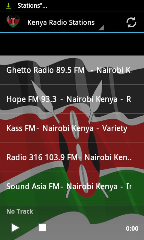 Kenya Radio Music & News | Indus Appstore | Screenshot