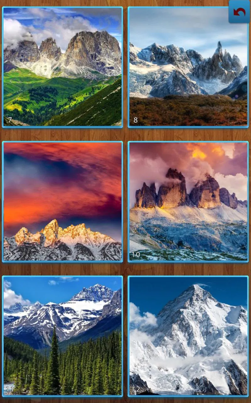 Mountain Jigsaw Puzzles | Indus Appstore | Screenshot