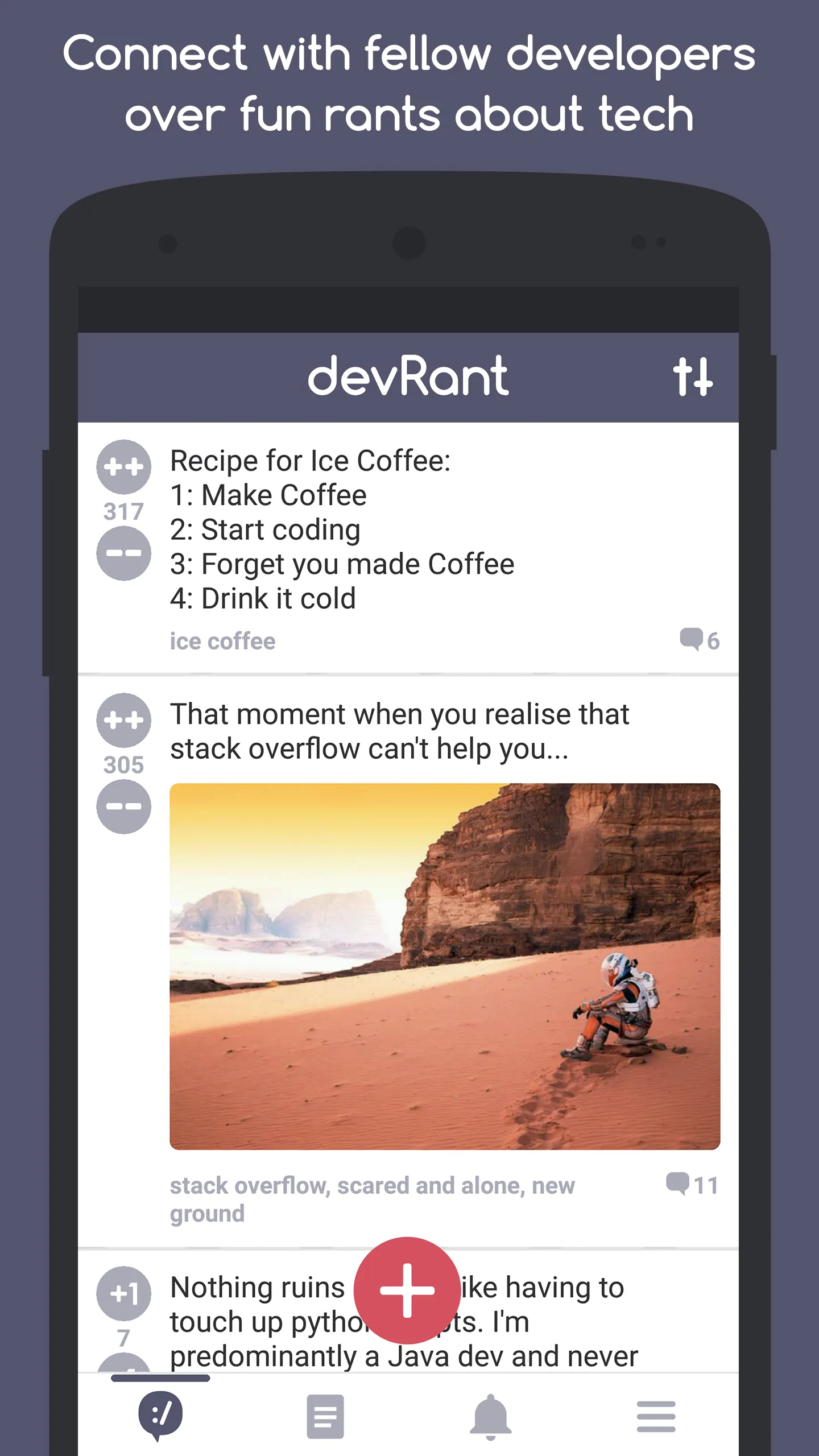 devRant | Indus Appstore | Screenshot