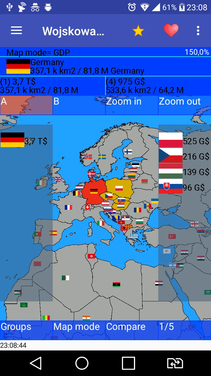 World Military Map | Indus Appstore | Screenshot