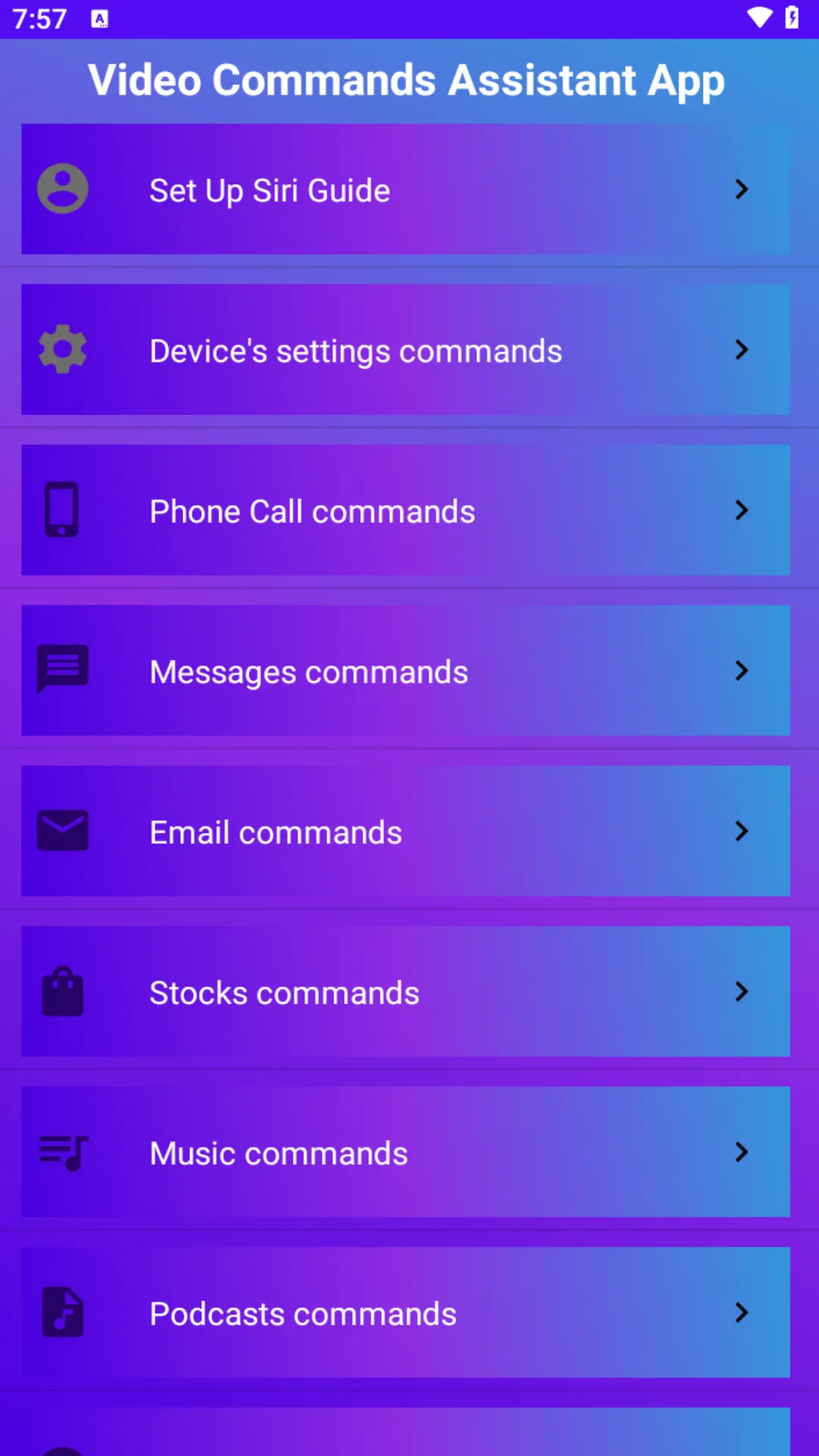 Voice Commands Assistant App | Indus Appstore | Screenshot