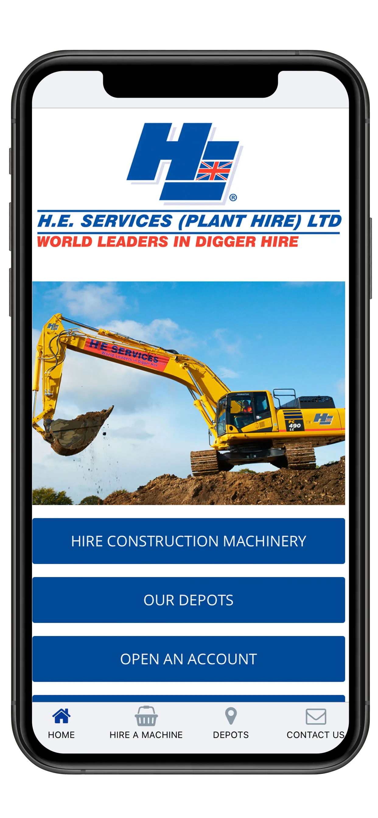 H. E. Services (Plant Hire) Lt | Indus Appstore | Screenshot