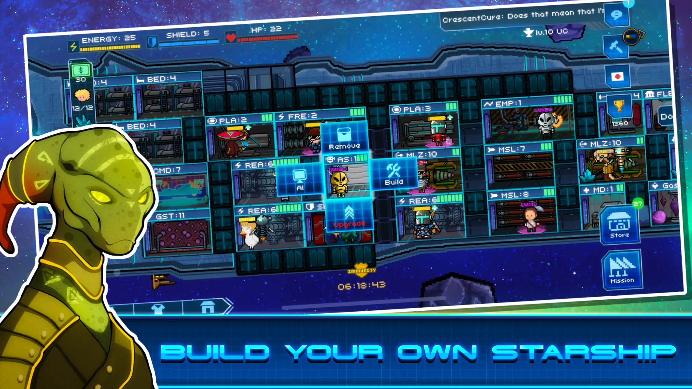 Pixel Starships™ | Indus Appstore | Screenshot