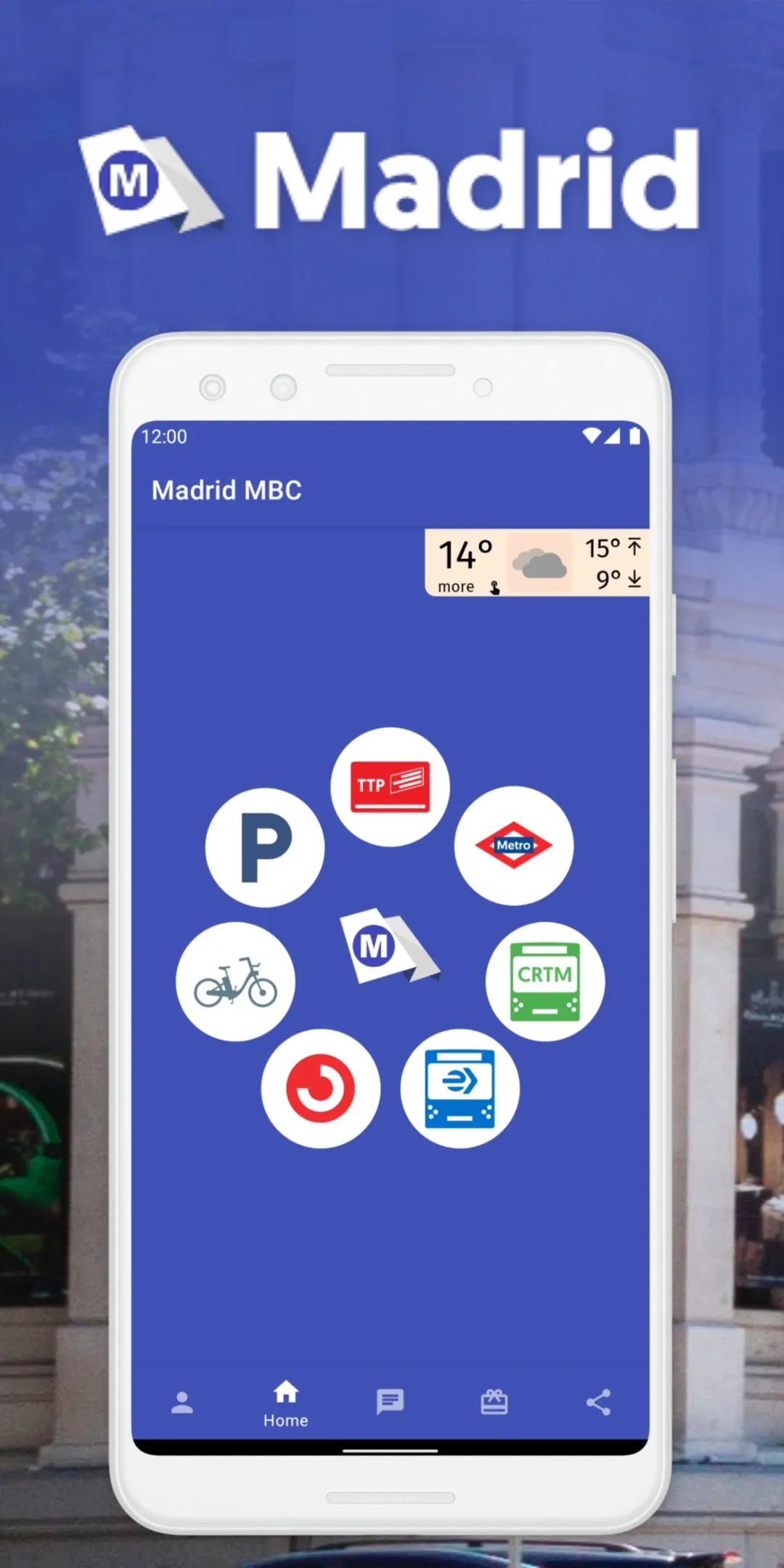 Madrid Metro Bus Cercanias | Indus Appstore | Screenshot