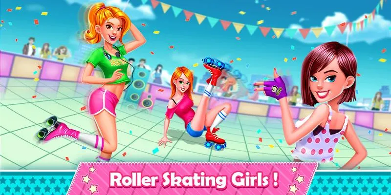 Roller Skating Girl - Street D | Indus Appstore | Screenshot