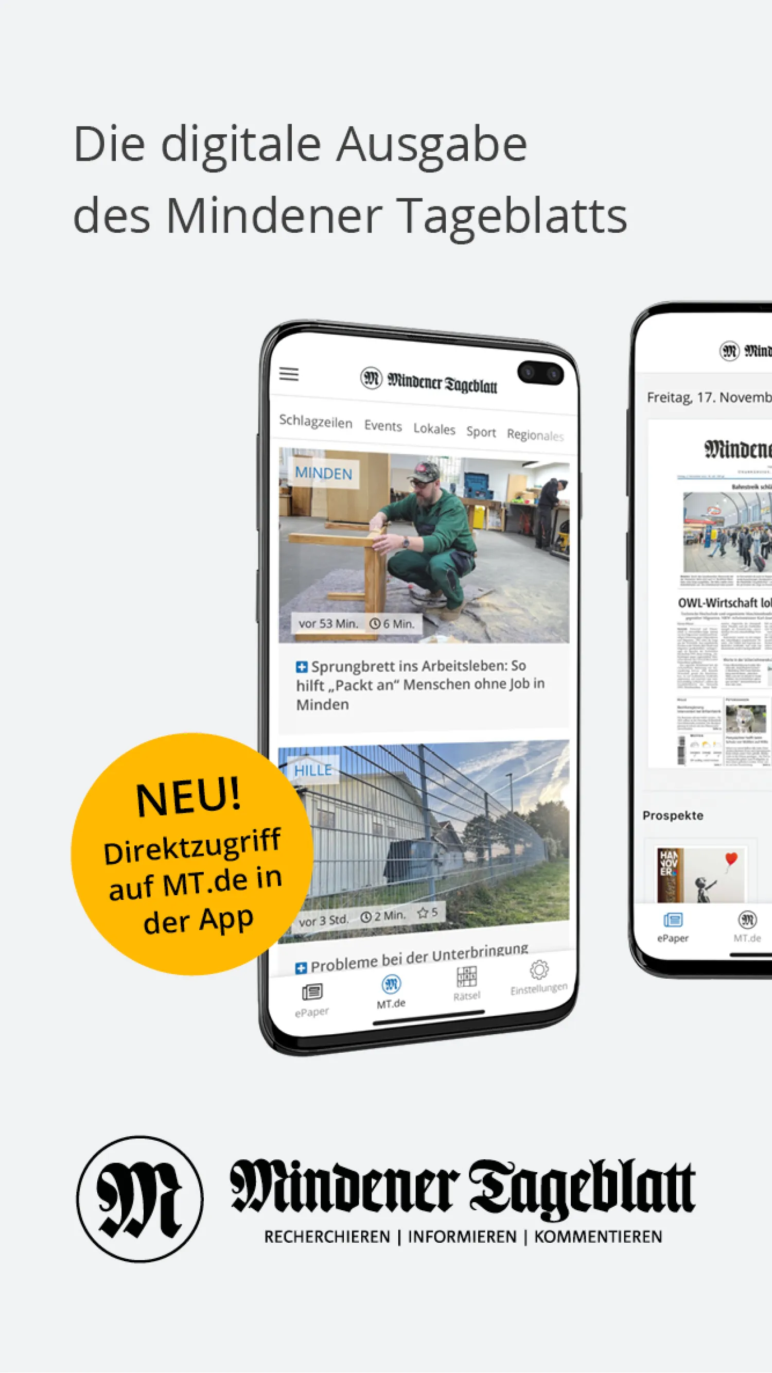 Mindener Tageblatt | Indus Appstore | Screenshot