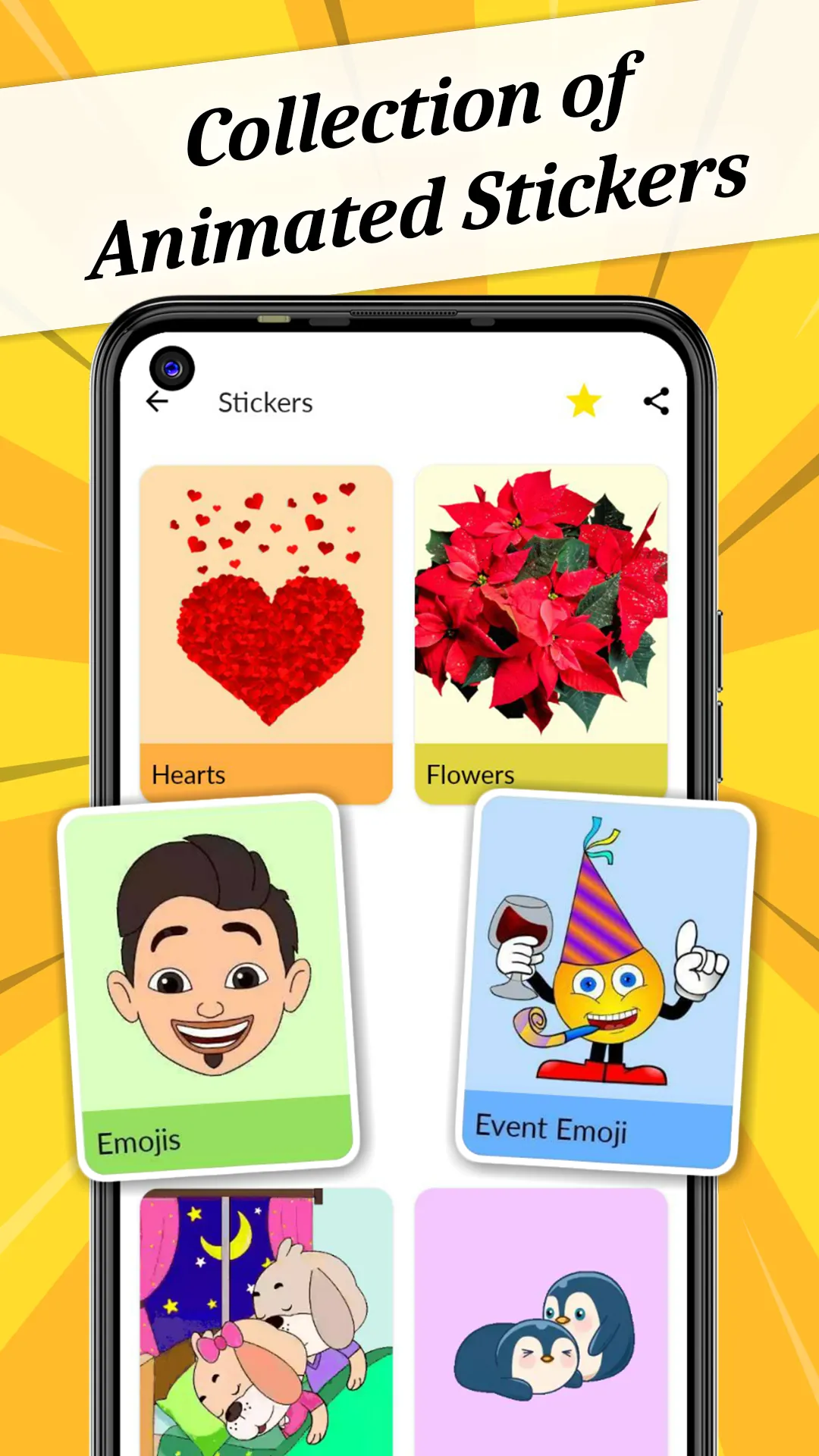 Stickers & Animated Love Emoji | Indus Appstore | Screenshot