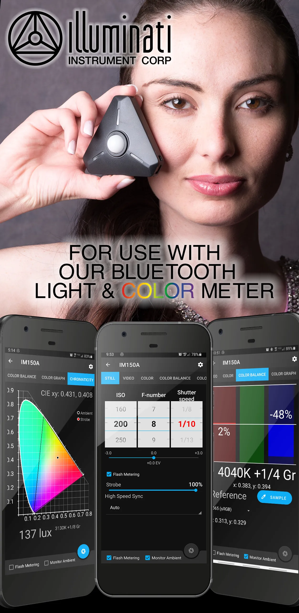 Illuminati Light Meter | Indus Appstore | Screenshot