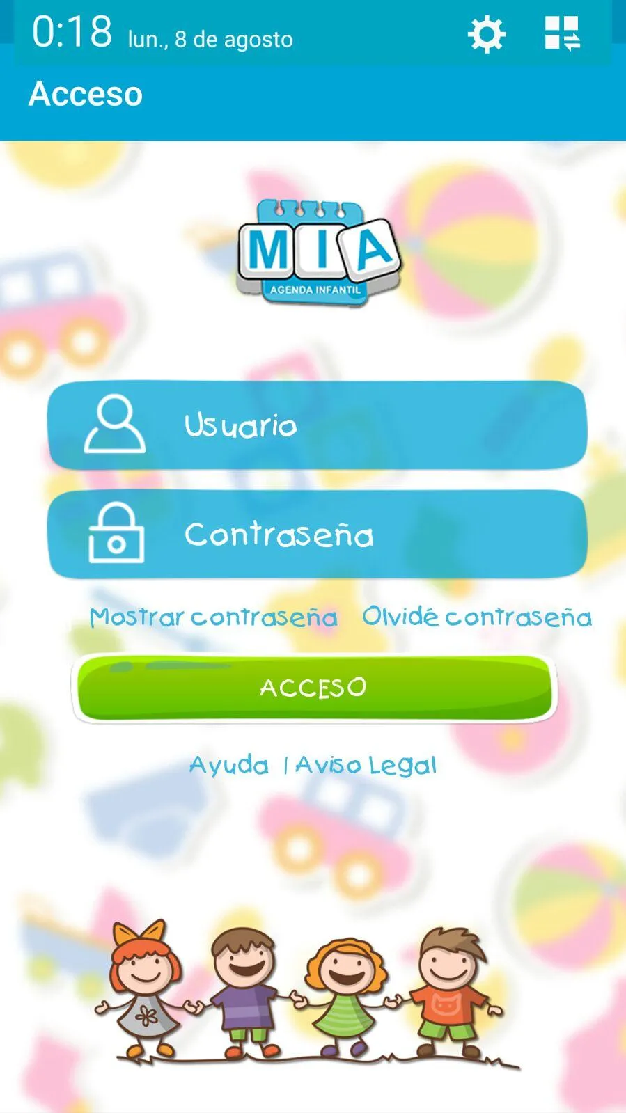 MIA - Mi Agenda Infantil | Indus Appstore | Screenshot