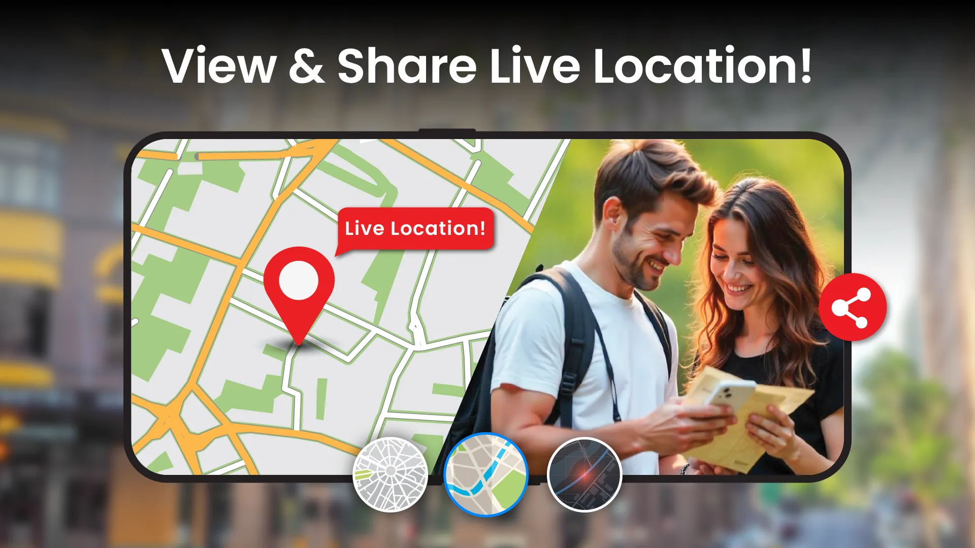 GPS Navigation Live Map Road | Indus Appstore | Screenshot