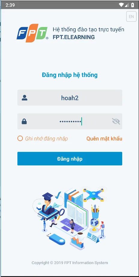 FPT eLearning | Indus Appstore | Screenshot