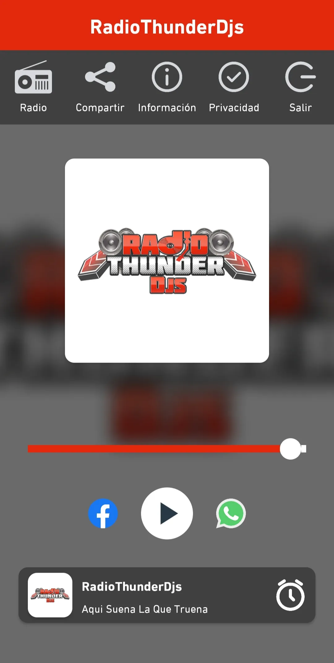 RadioThunderDjs | Indus Appstore | Screenshot