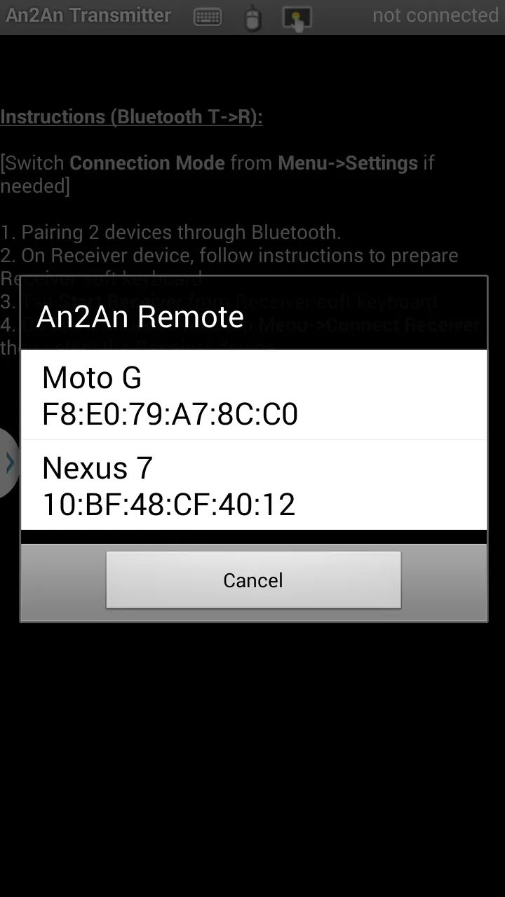 An2An Remote (Demo) | Indus Appstore | Screenshot