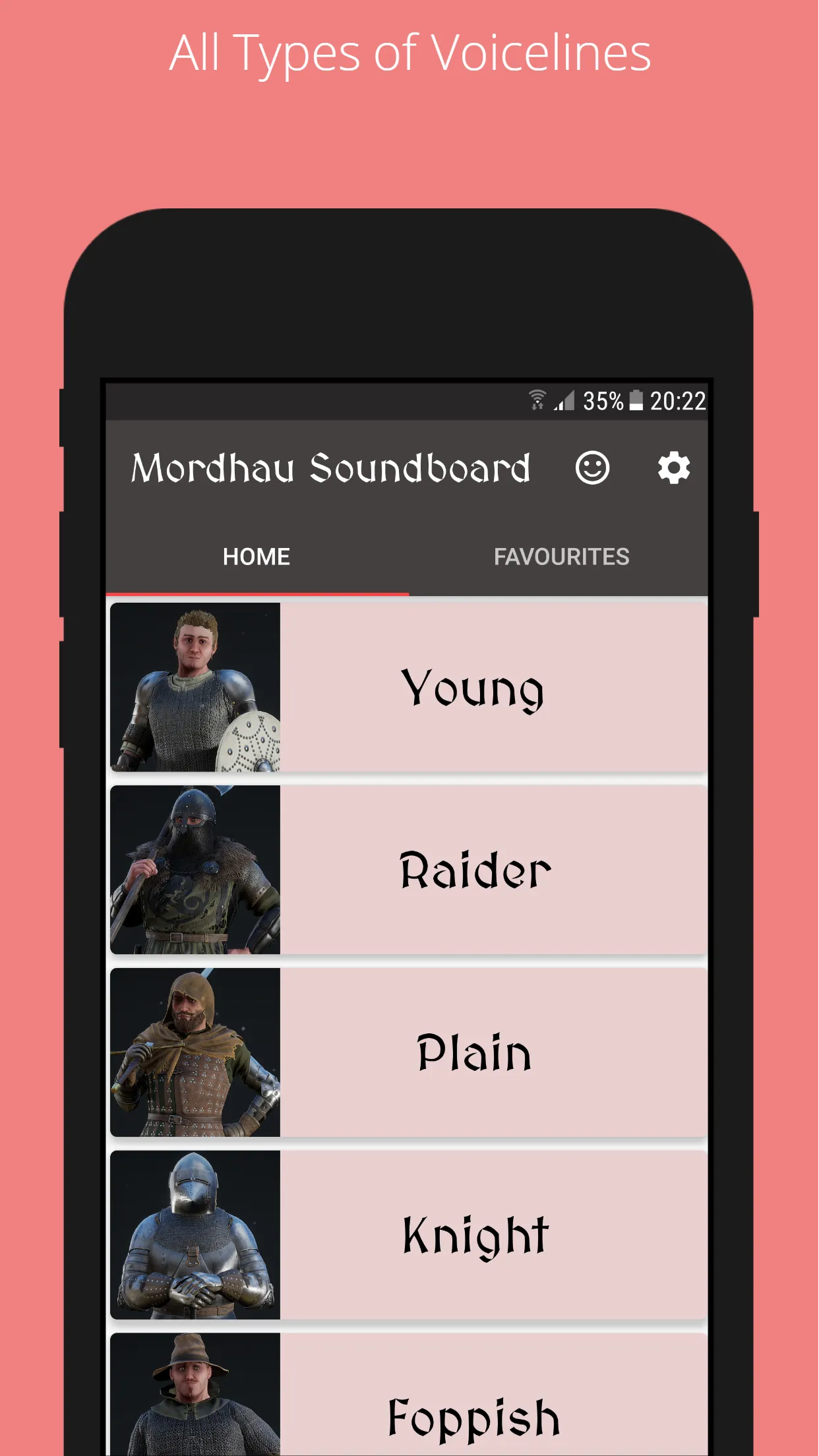 Soundboard for Mordhau | Indus Appstore | Screenshot