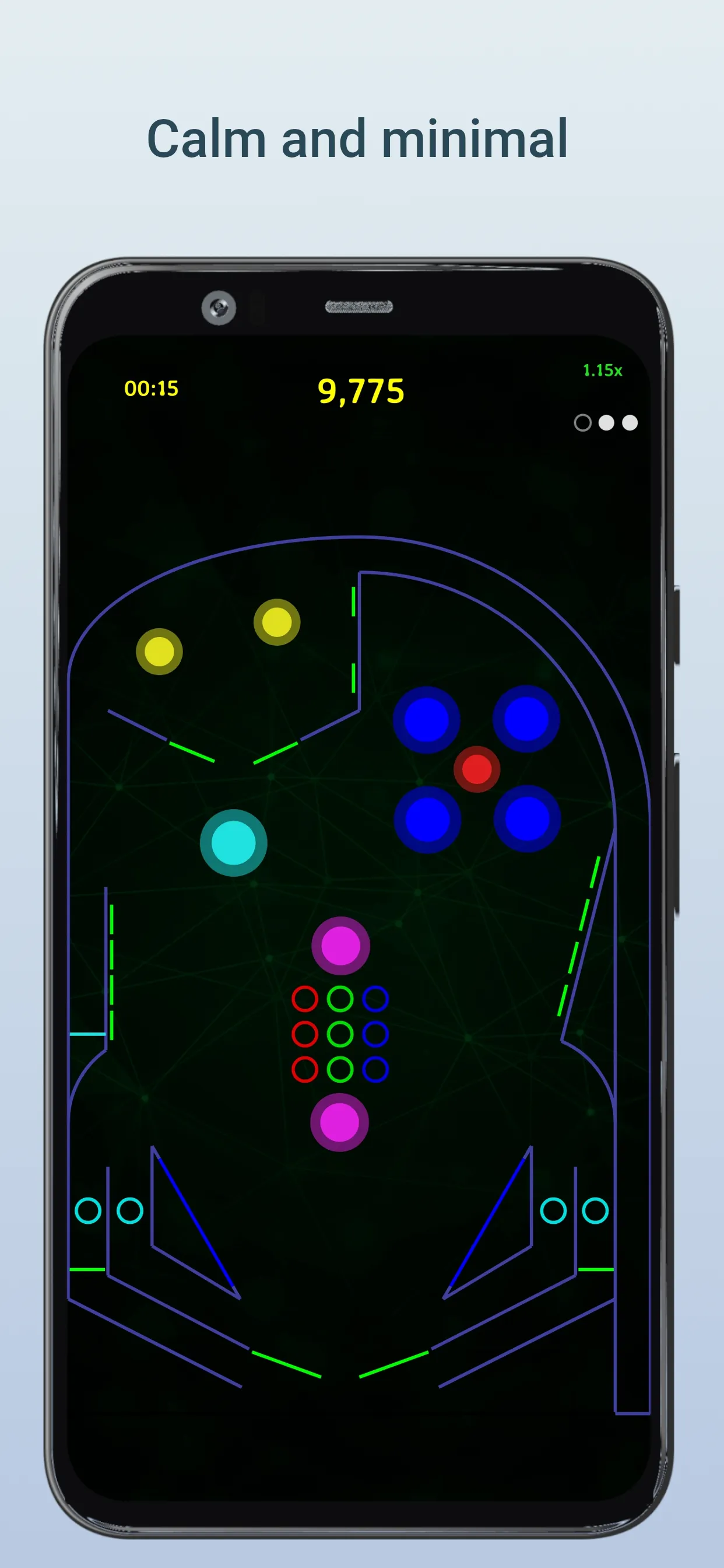 Neon Pinball : Relaxing | Indus Appstore | Screenshot