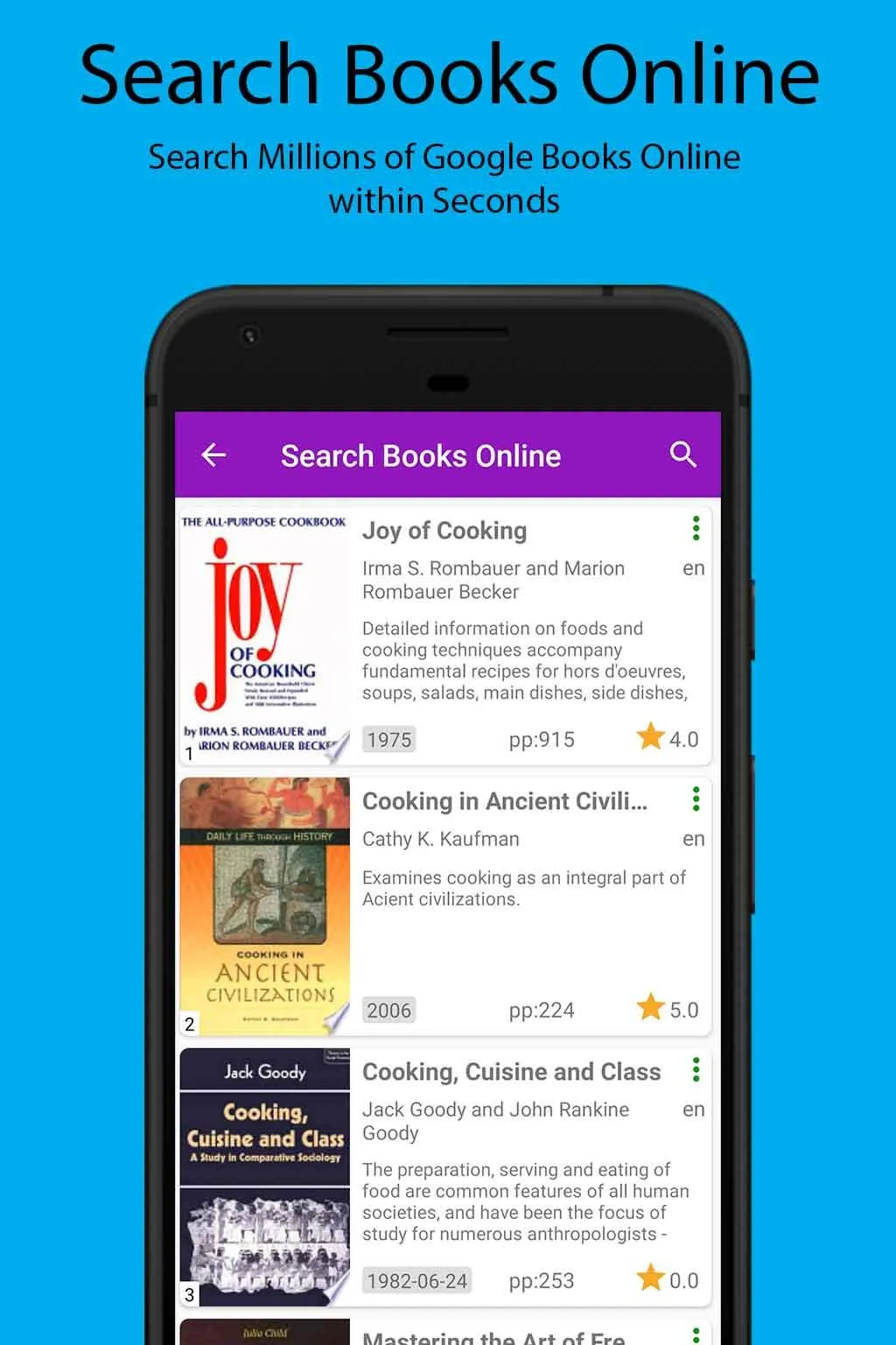 Offline Books Database | Indus Appstore | Screenshot