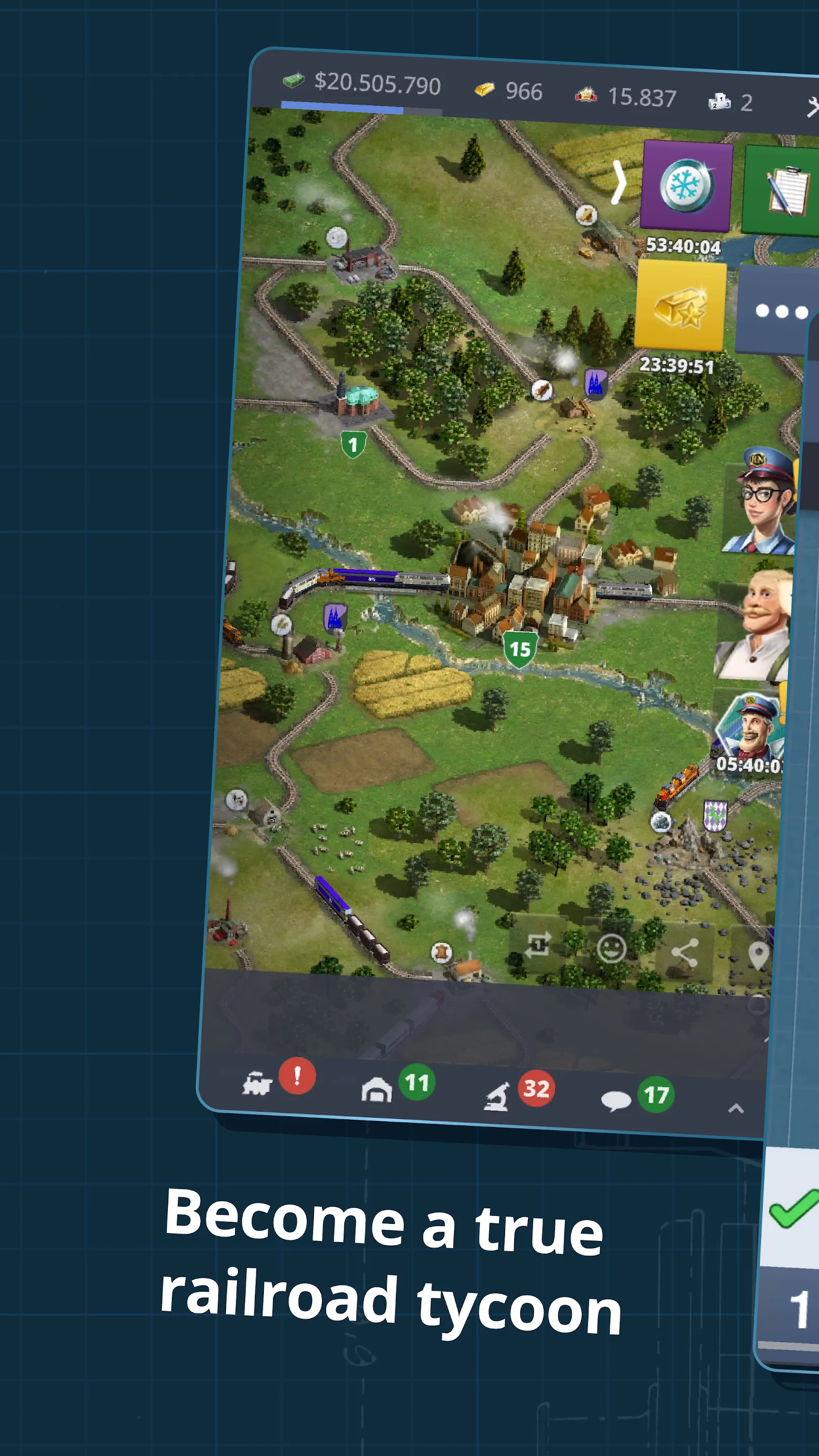 Rail Nation - Railroad Tycoon | Indus Appstore | Screenshot