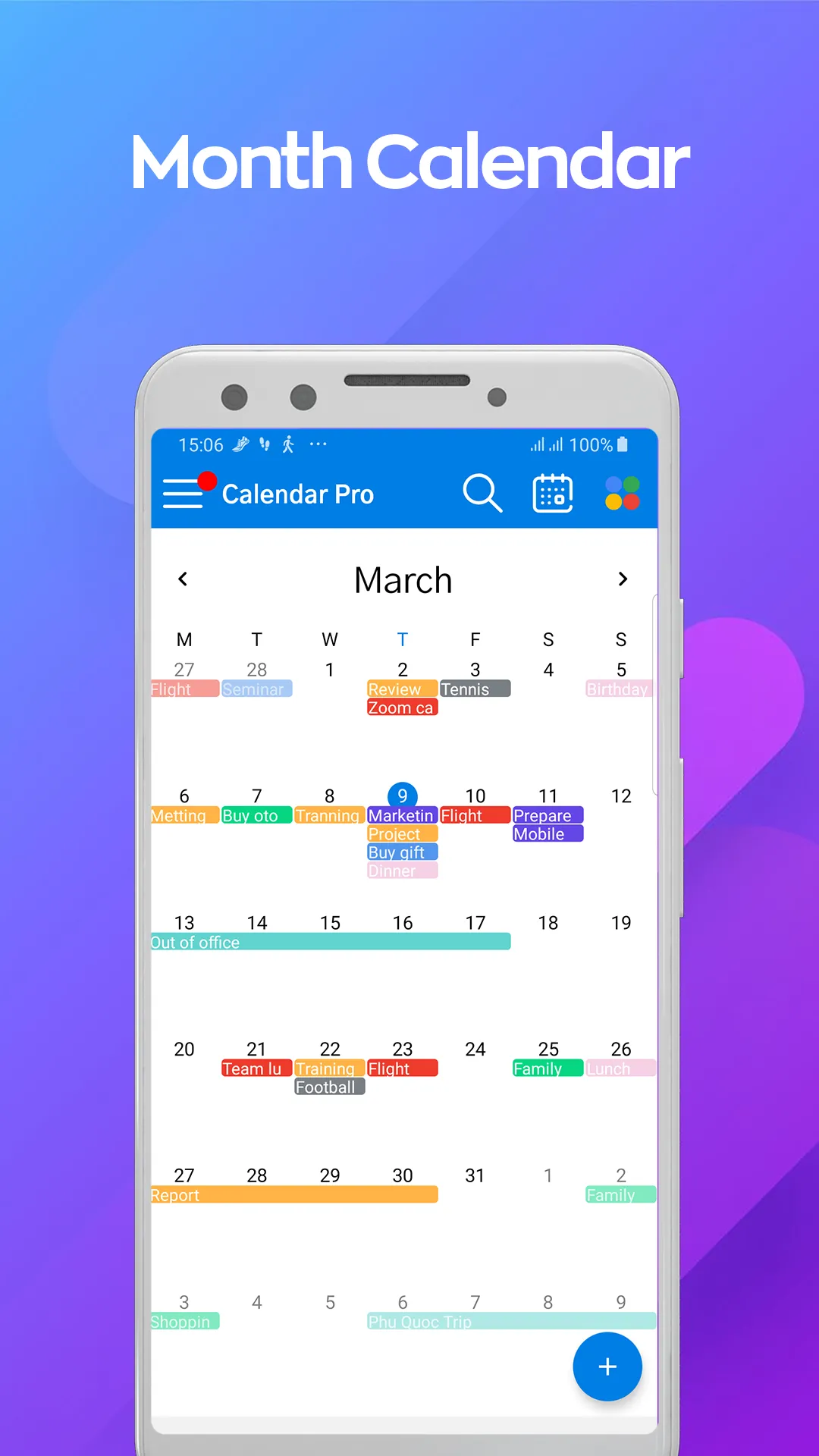 Calendar Pro - Work Planner | Indus Appstore | Screenshot