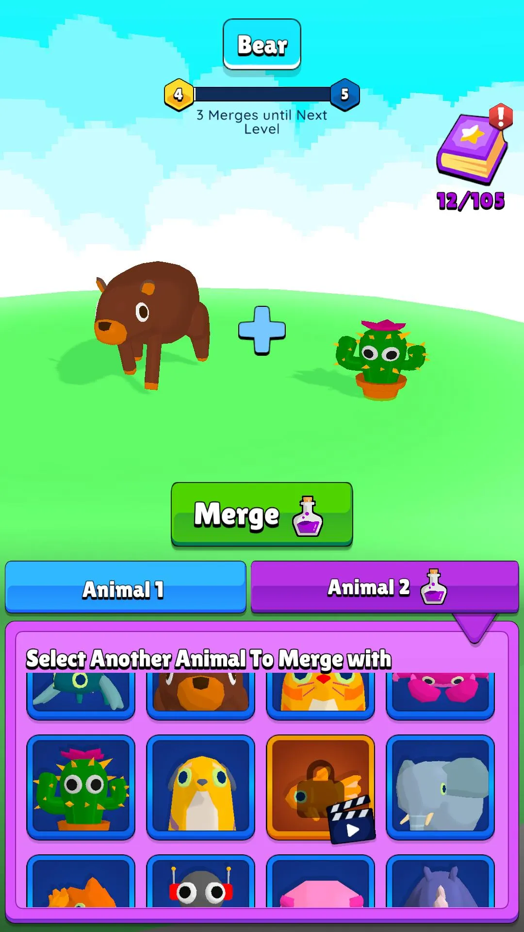 AI Animal Merge | Indus Appstore | Screenshot