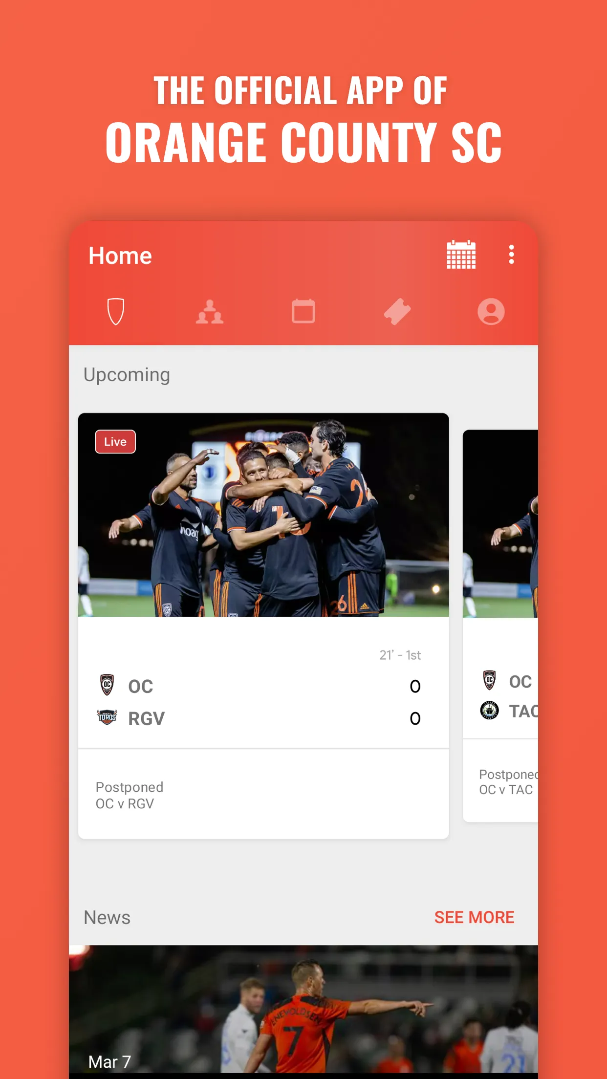 Orange County SC | Indus Appstore | Screenshot